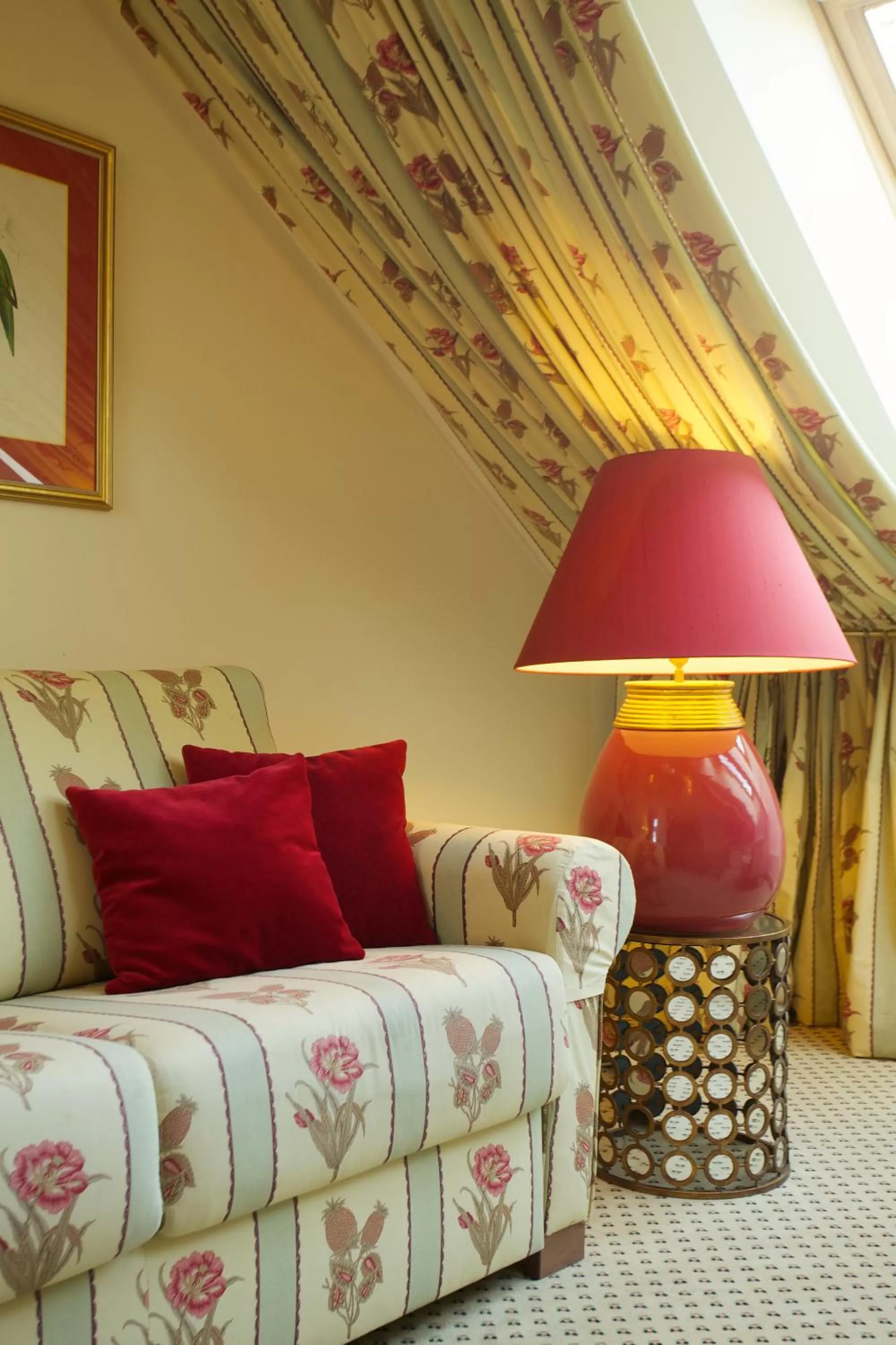 Seating area in NARUTIS Hotel - Small Luxury Hotels of The World