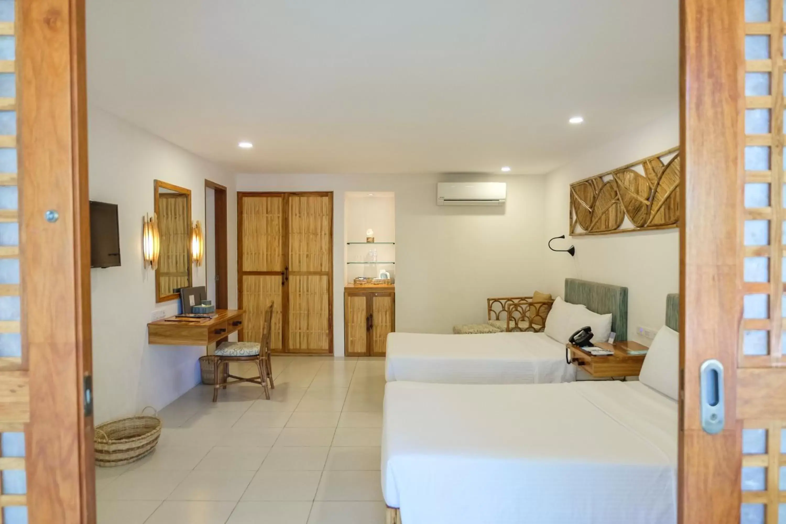 Bedroom in Bluewater Maribago Beach Resort