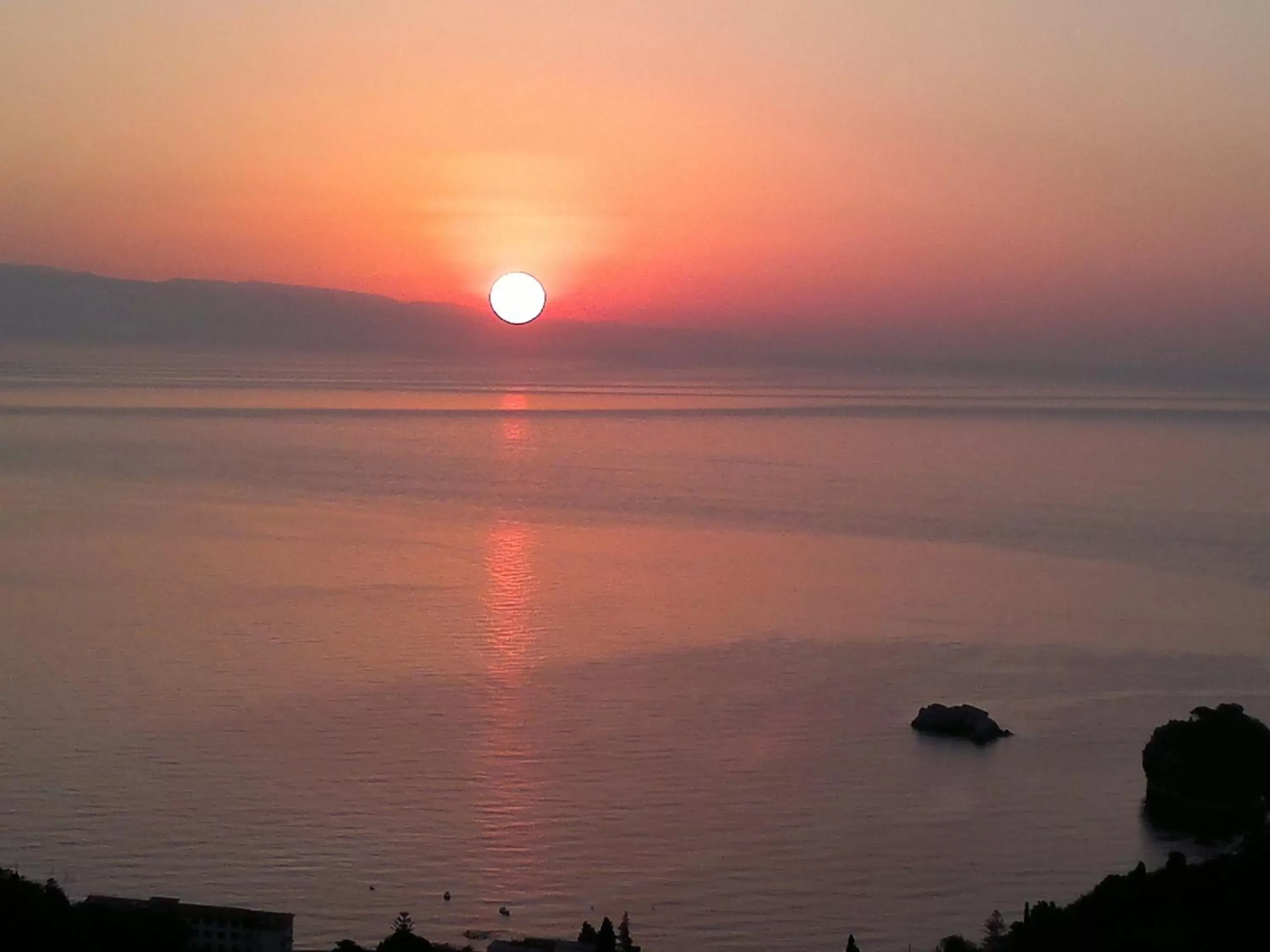 Natural landscape, Sunrise/Sunset in B&B La Terrazza Sul Mare Taormina