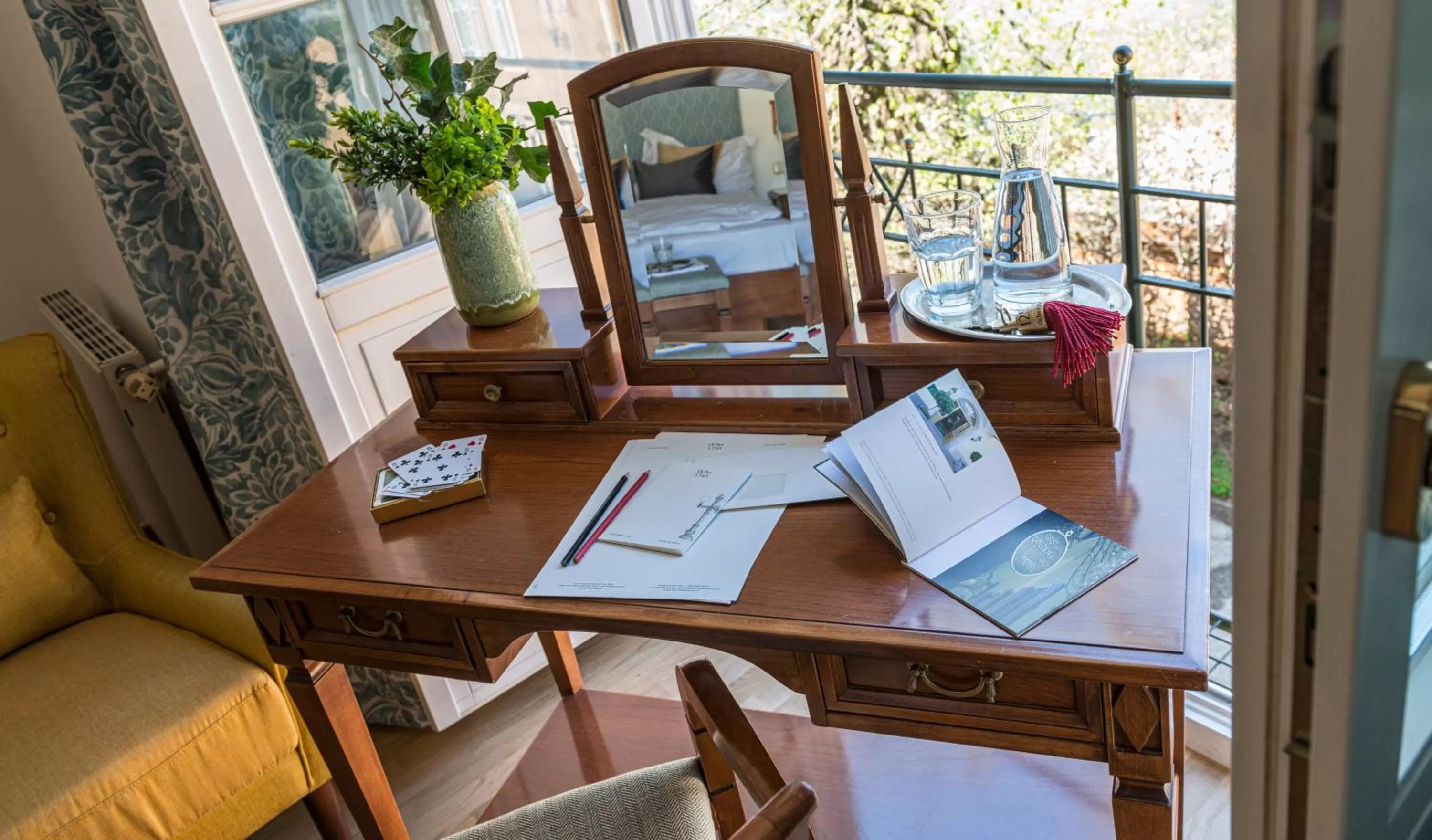 Decorative detail in Hotel Goldener Ochs
