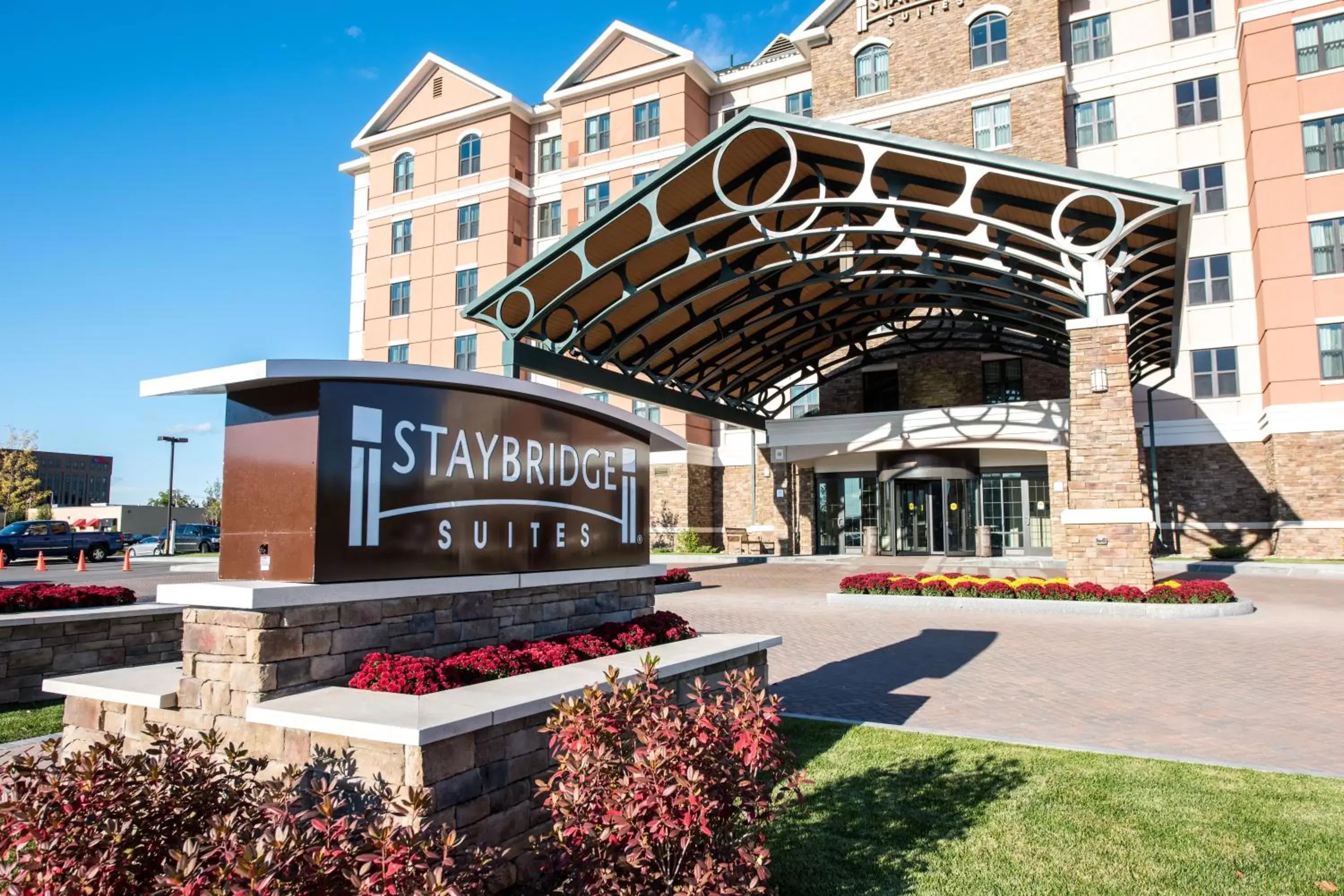Property building in Staybridge Suites Albany Wolf Rd-Colonie Center, an IHG Hotel