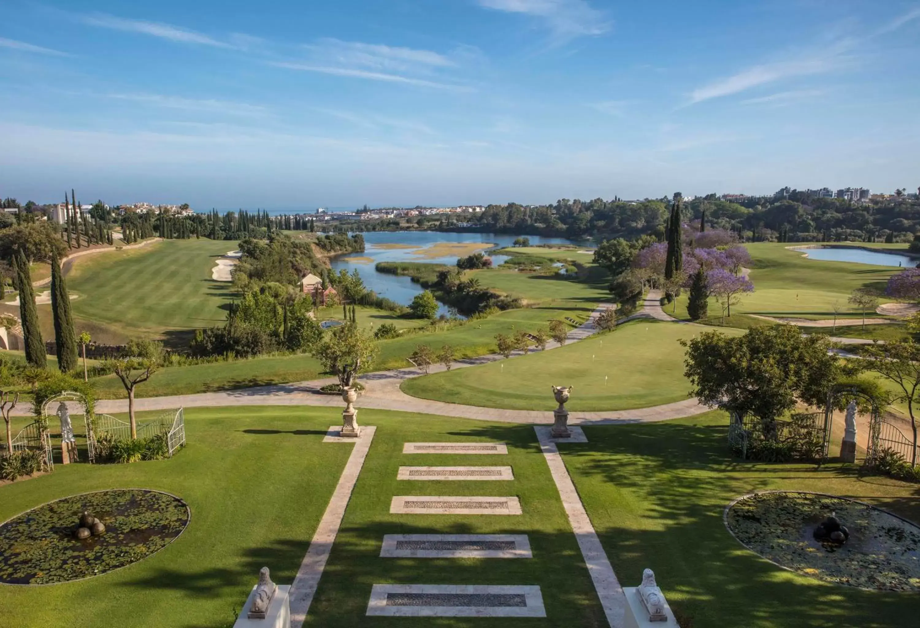 Garden in Anantara Villa Padierna Palace Benahavís Marbella Resort - A Leading Hotel of the World