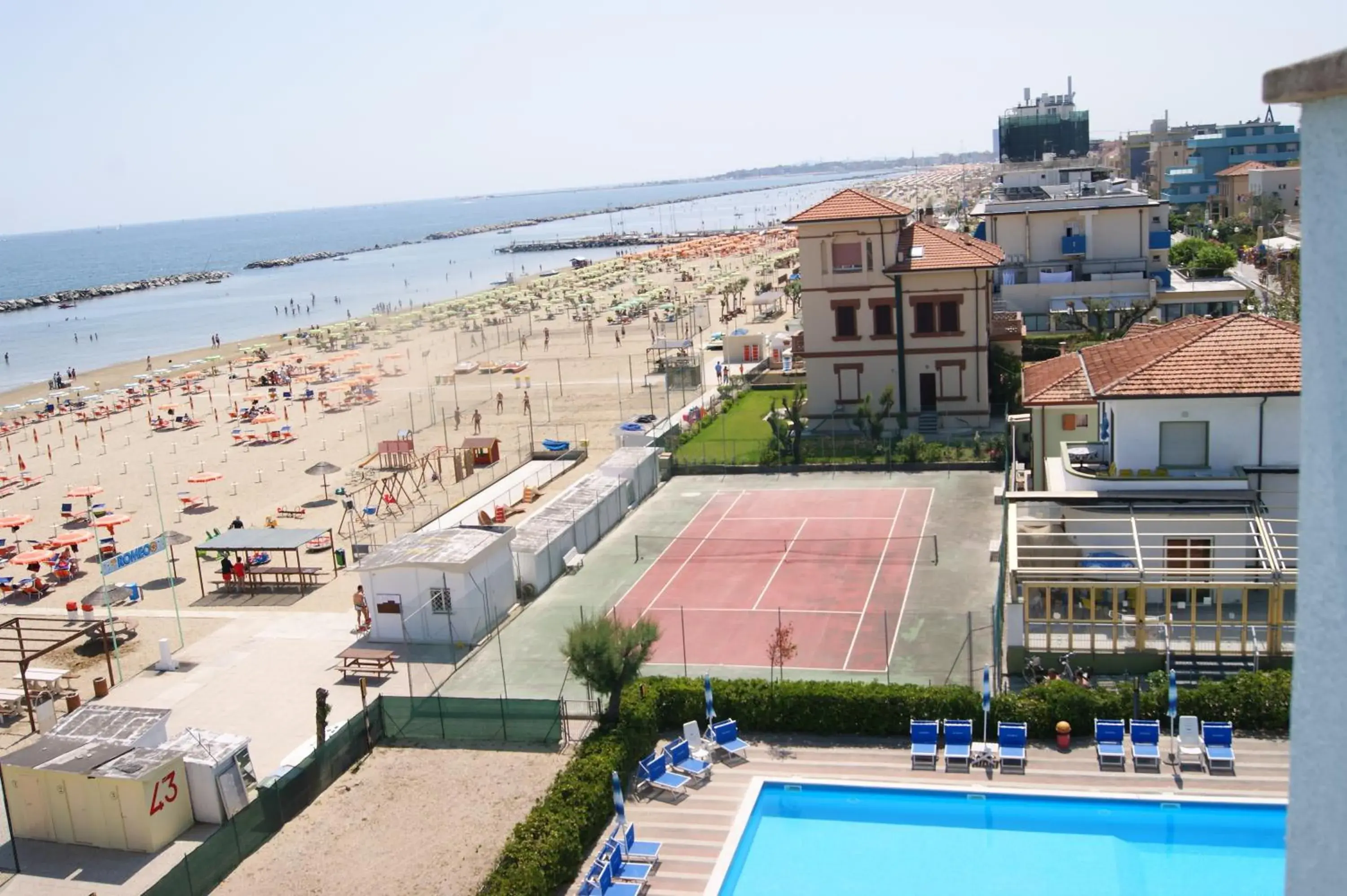 Facade/entrance, Pool View in Hotel Atlantic