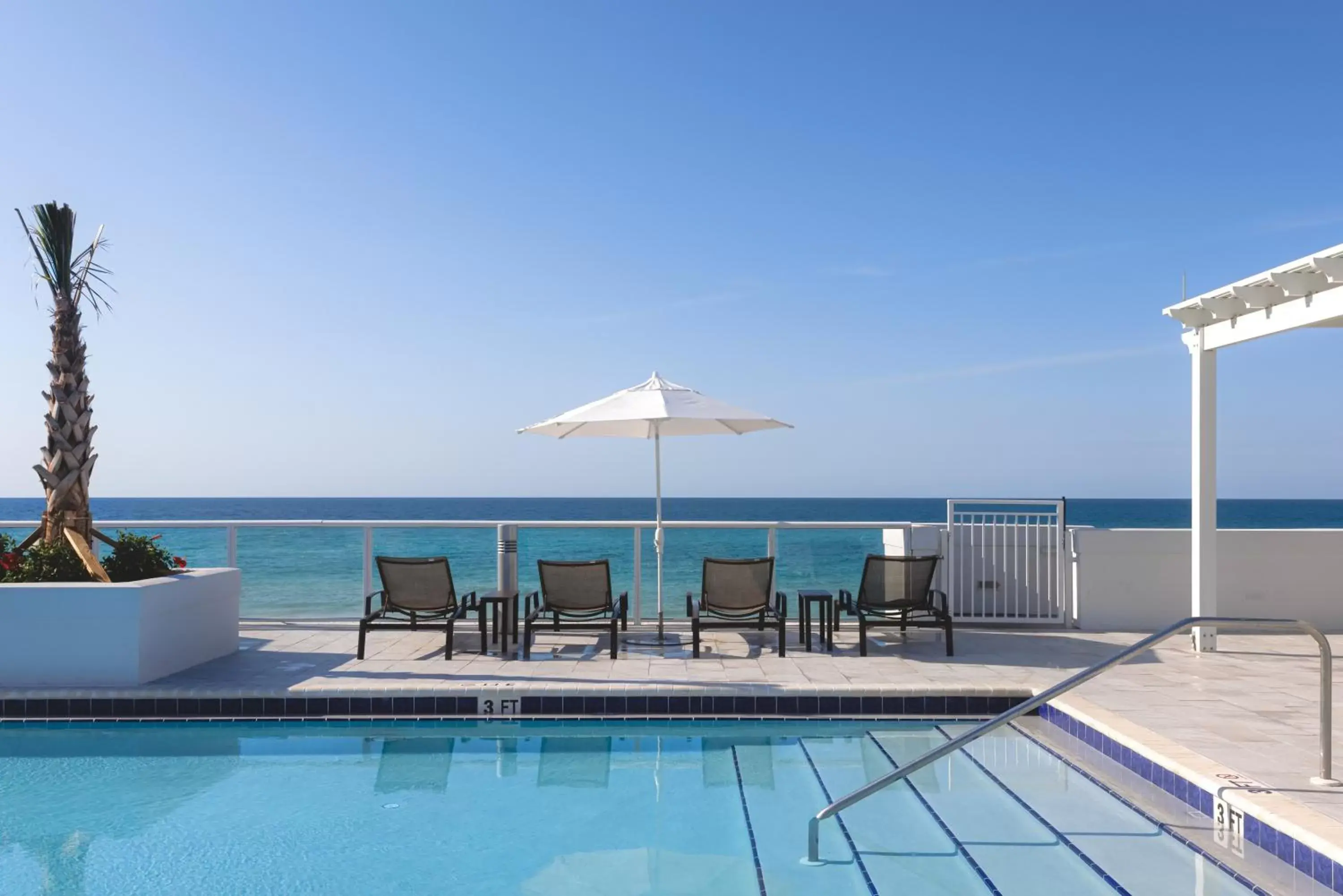 Swimming pool in The Pensacola Beach Resort Swimming pool in The Pensacola Beach Resort