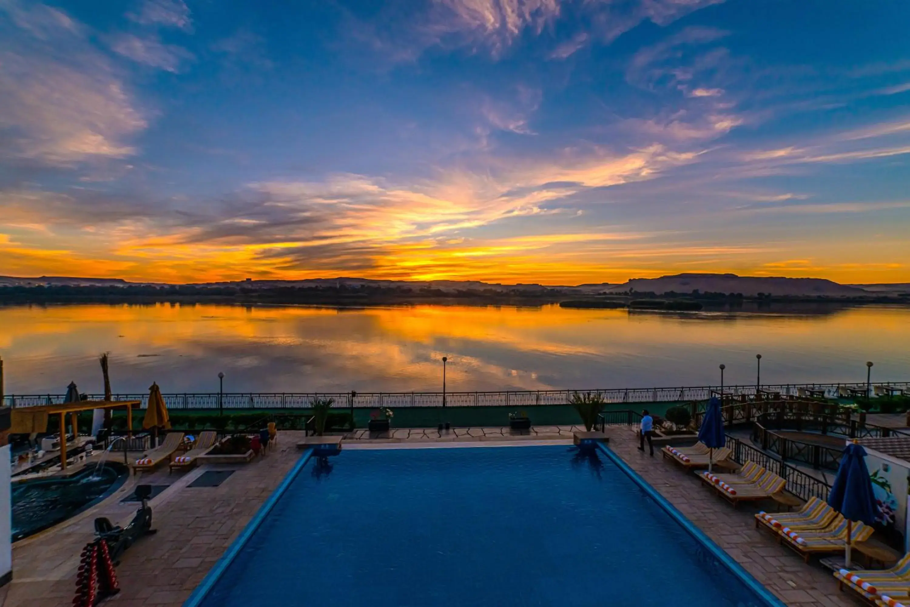 Nearby landmark, Swimming Pool in Sonesta Nouba Hotel Aswan