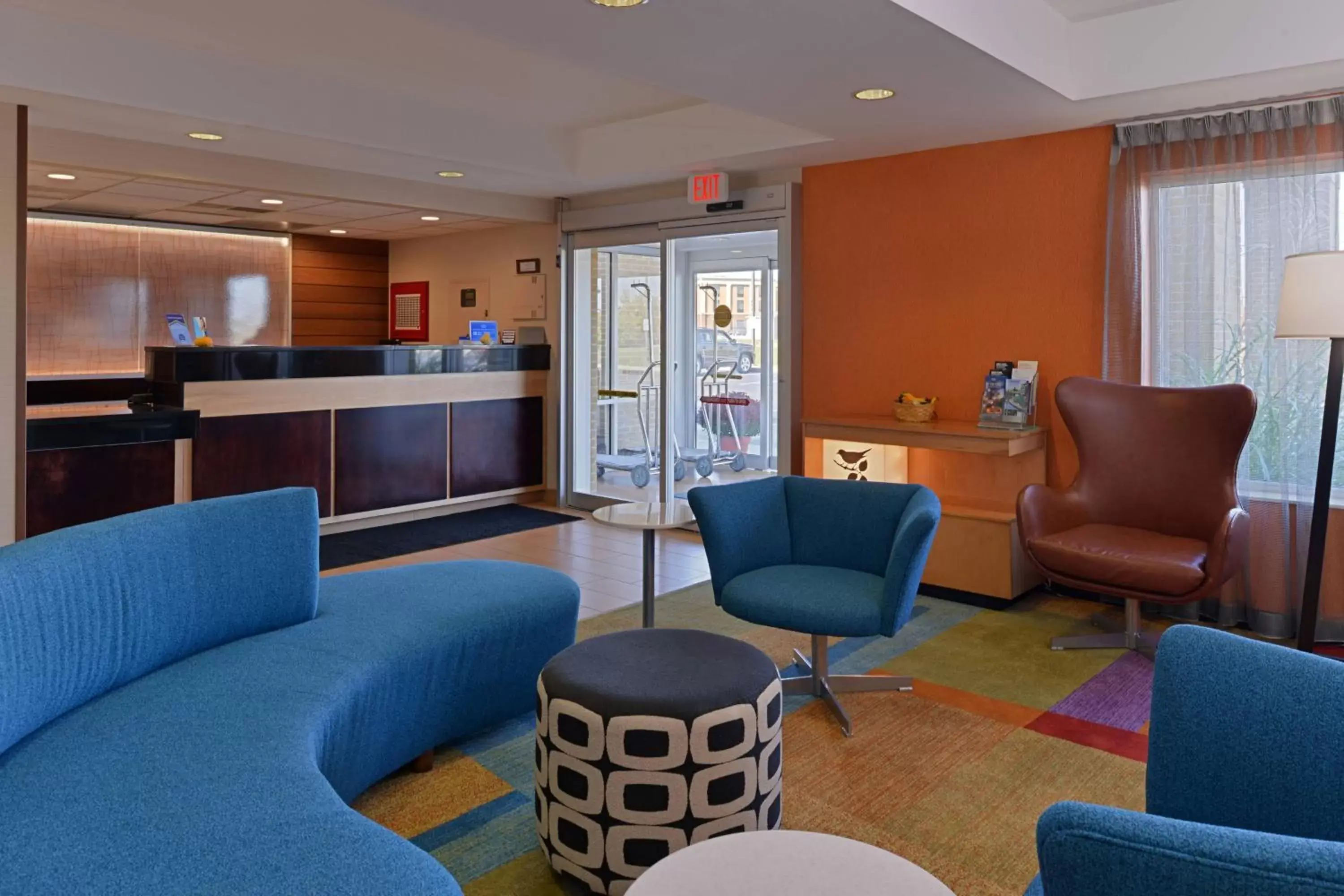 Lobby or reception, Lobby/Reception in Fairfield Inn and Suites by Marriott Dayton Troy