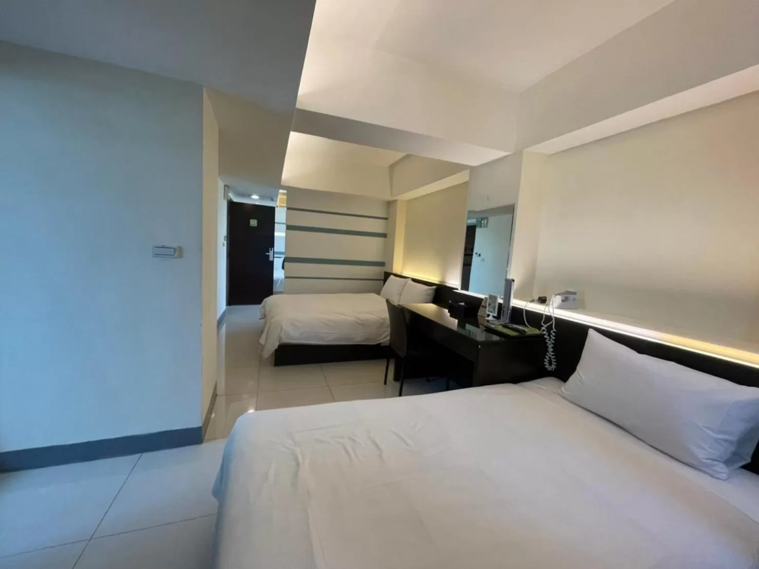 Bed in Kiwi Express Hotel - Kaohsiung Station