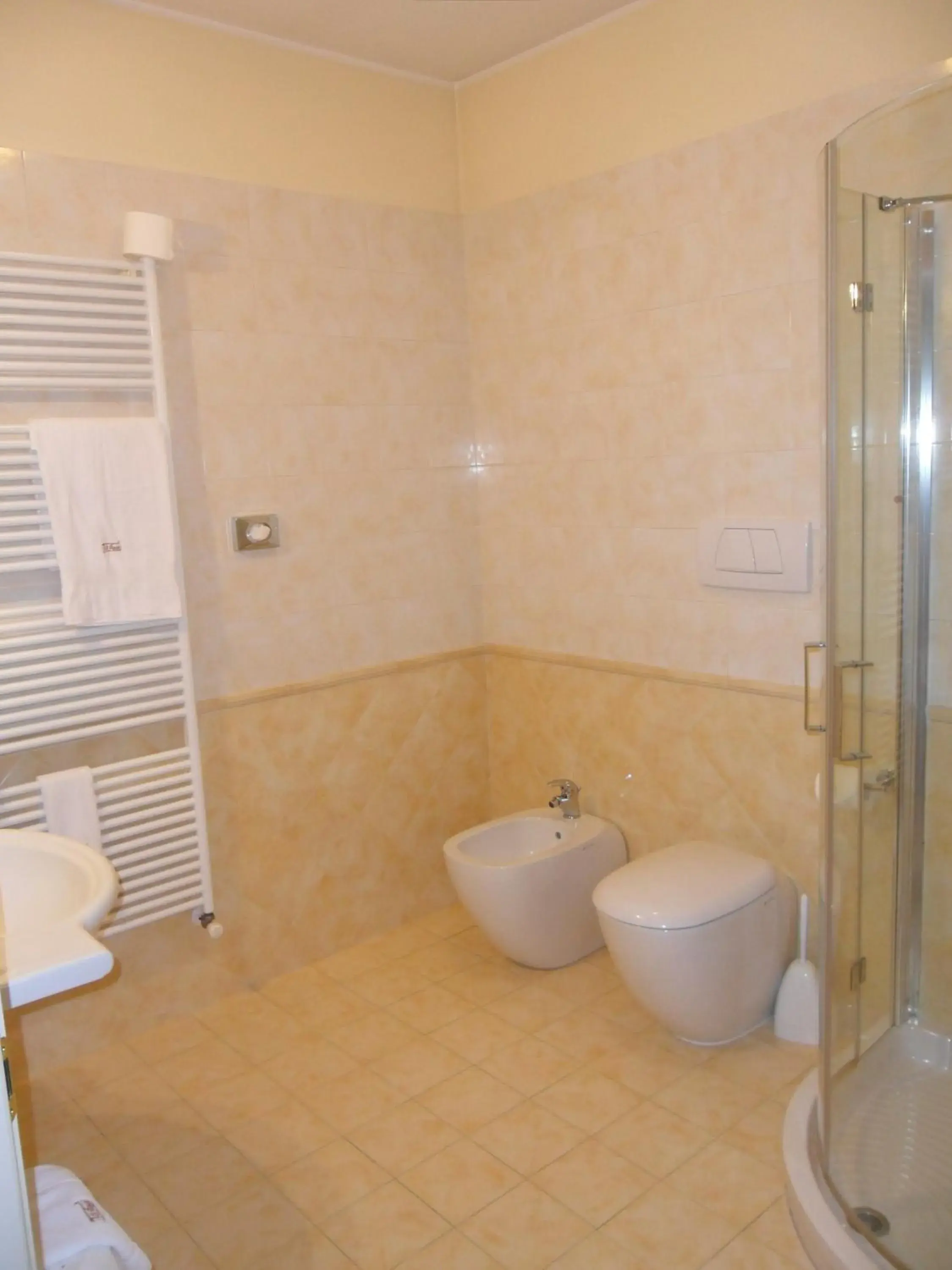 Bathroom in Cà Rocca Relais