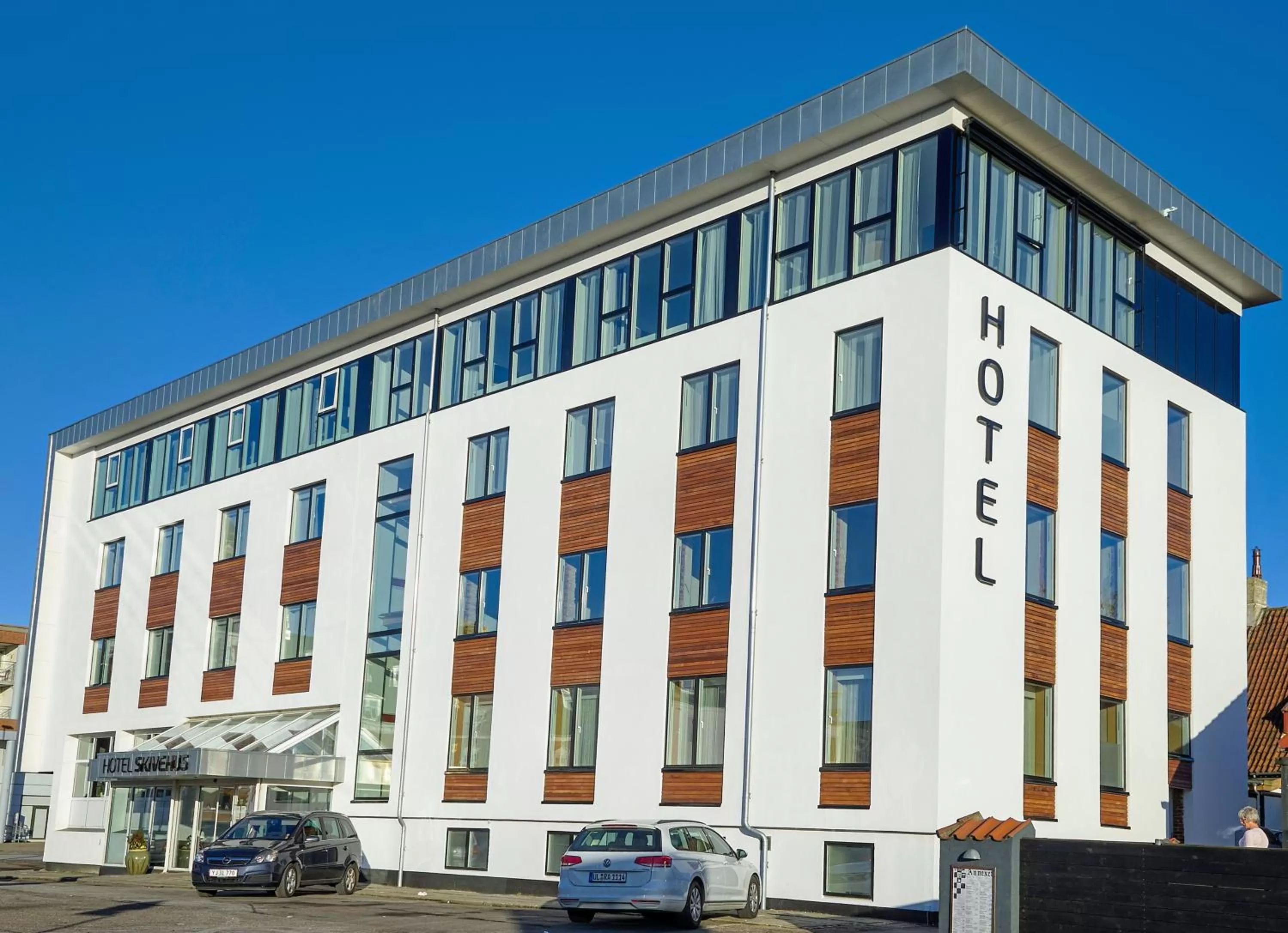 Property building in Hotel Skivehus