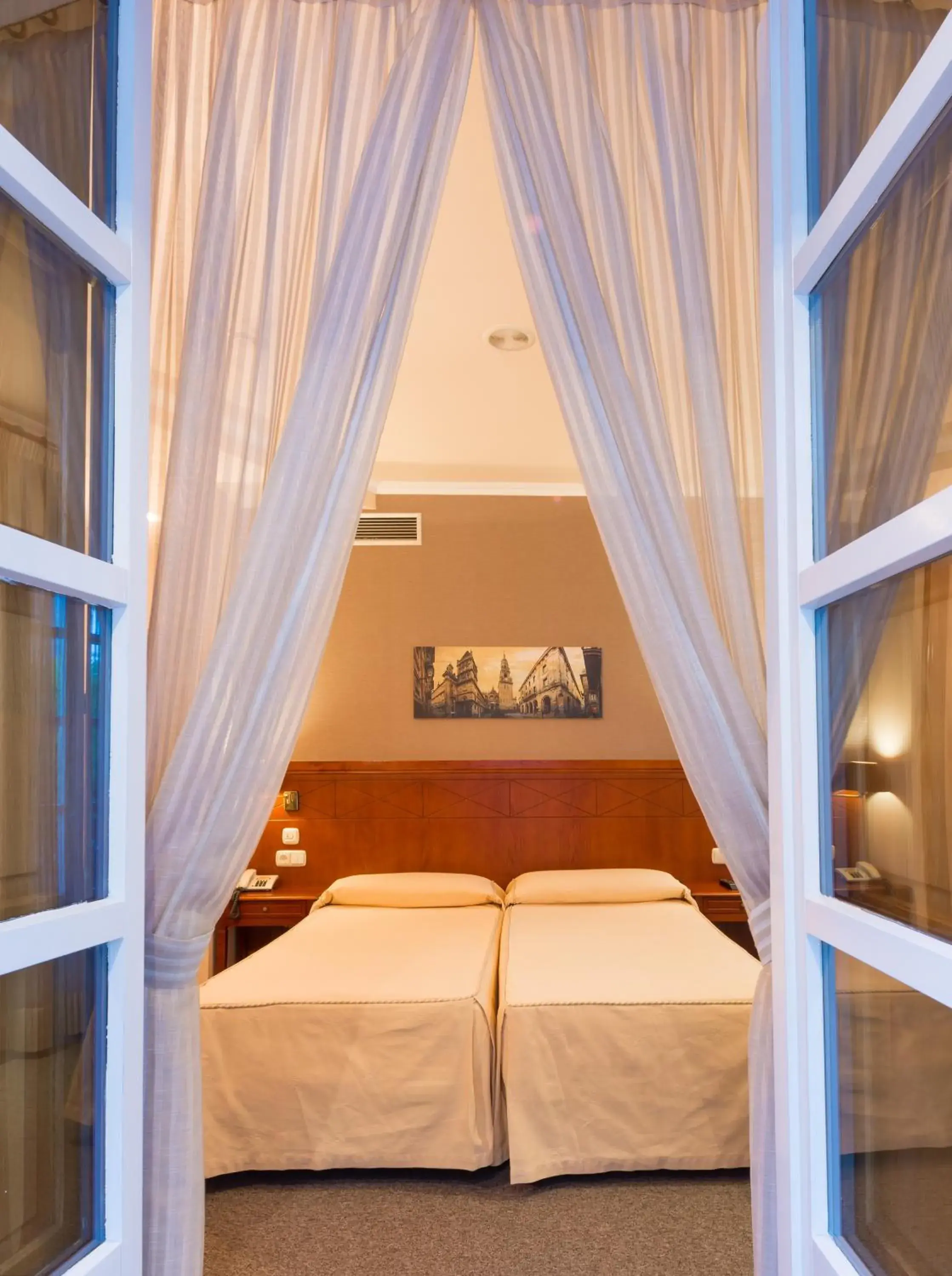Bedroom, Bed in Hotel Herradura