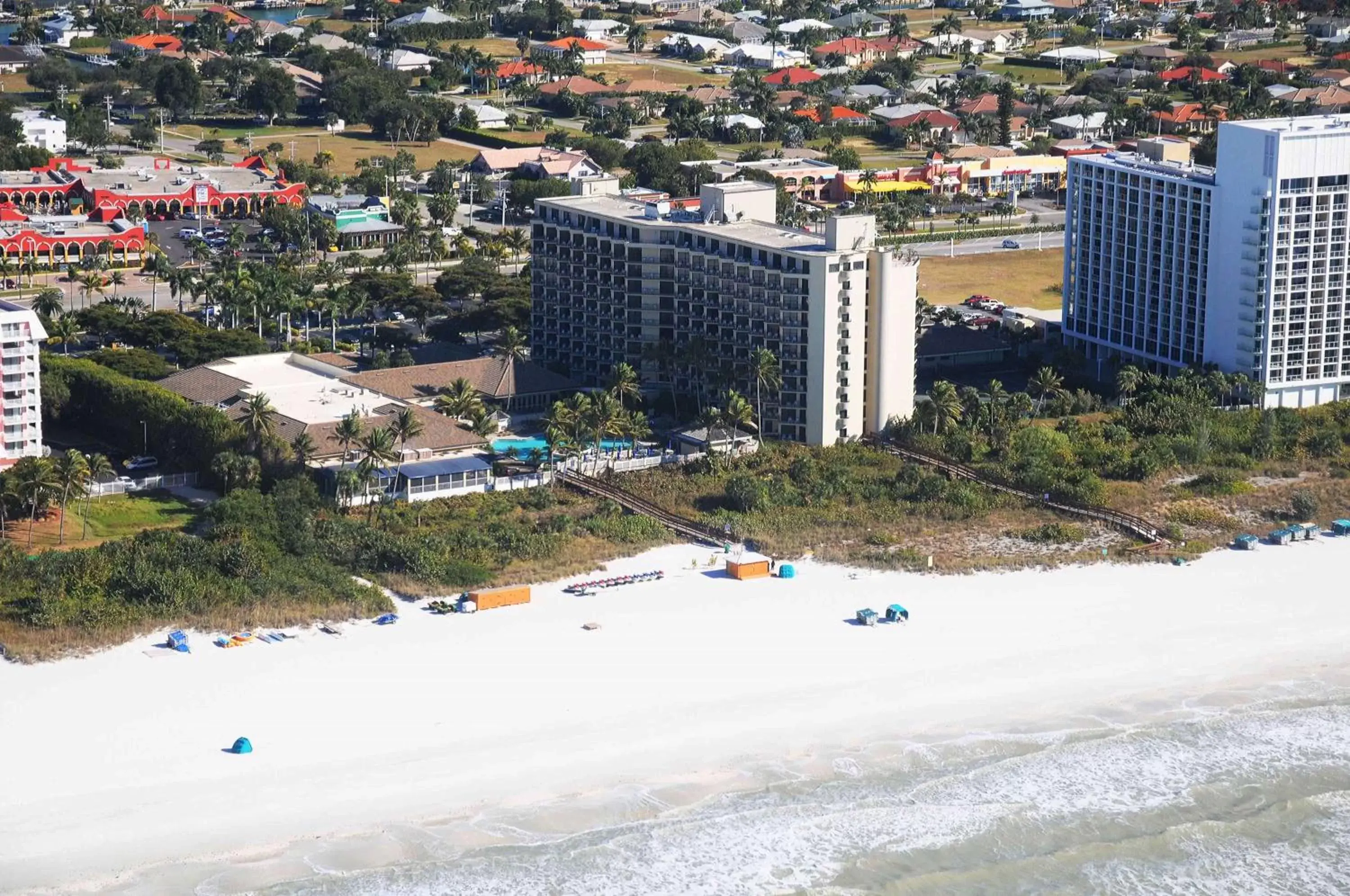 Property building, Bird's-eye View in Hilton Marco Island Beach Resort and Spa