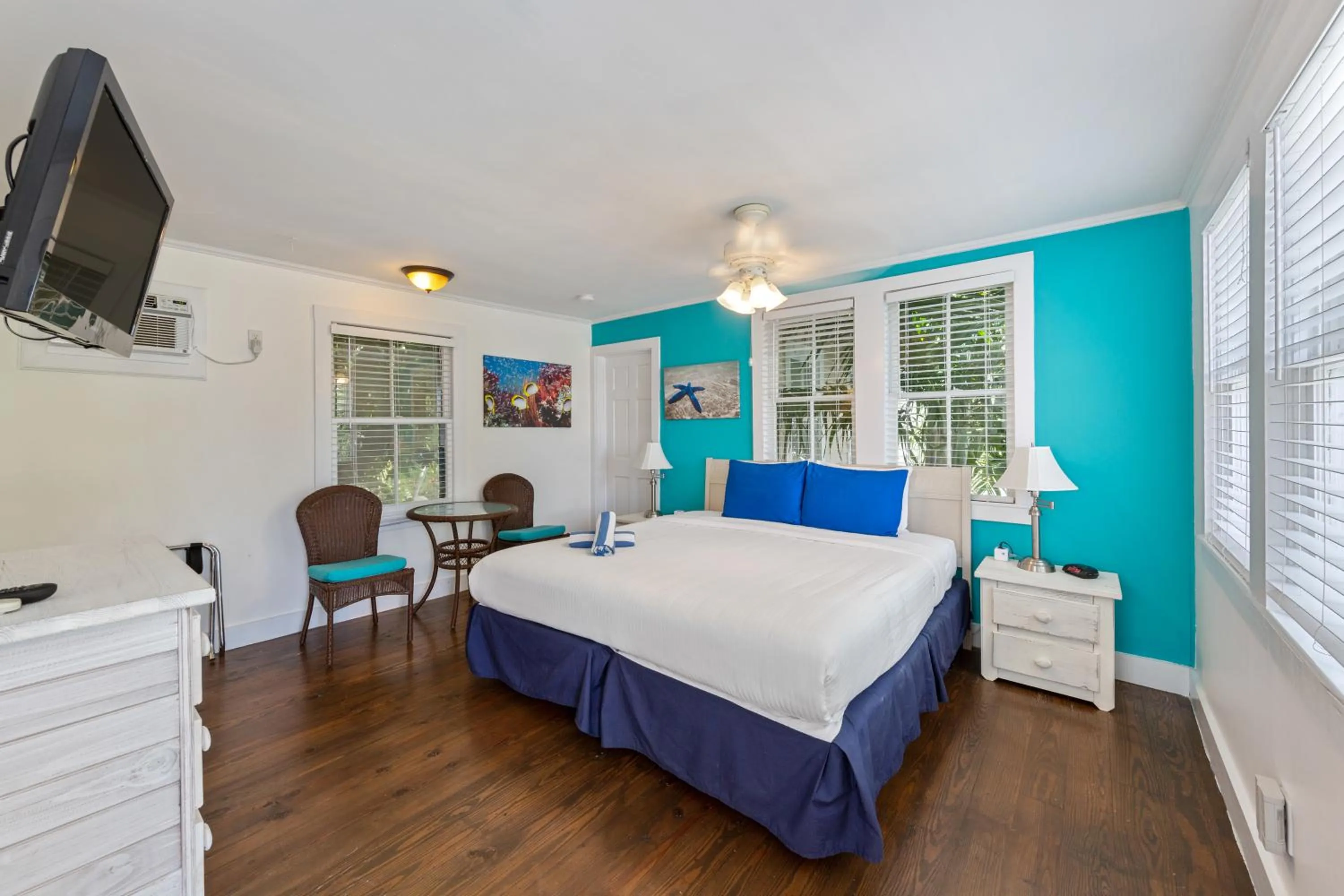 Bed in Wicker Guesthouse