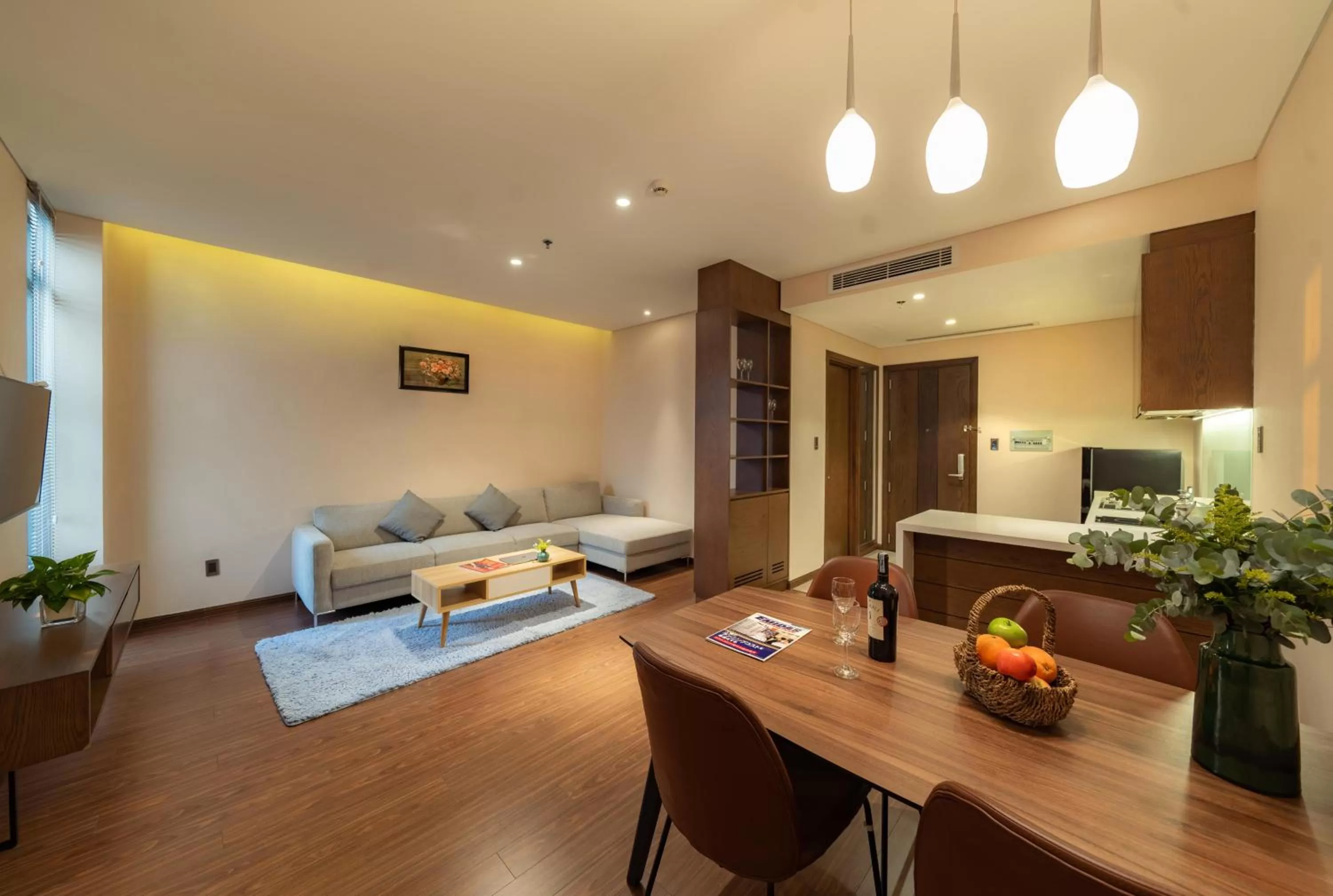 Living room in DHTS Business Hotel & Apartment