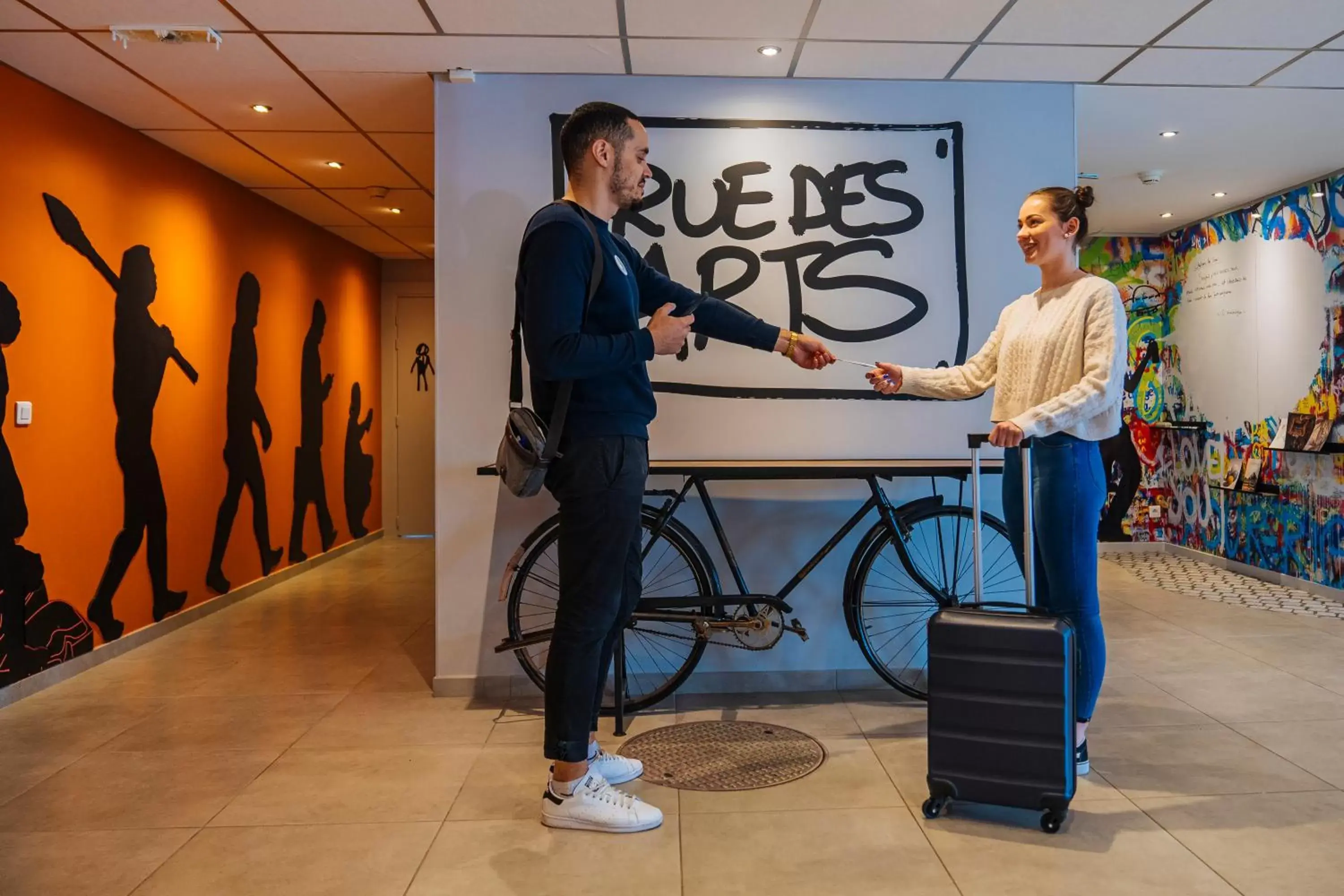 Lobby or reception in Ibis Styles Lille Marcq En Baroeul