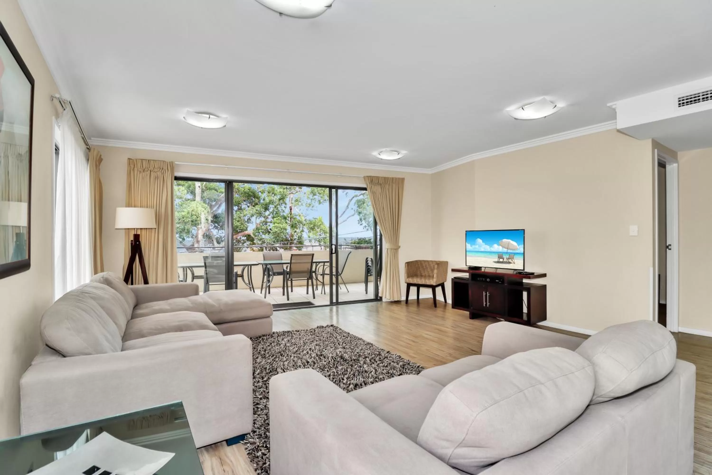 Seating Area in Eden by the Bay