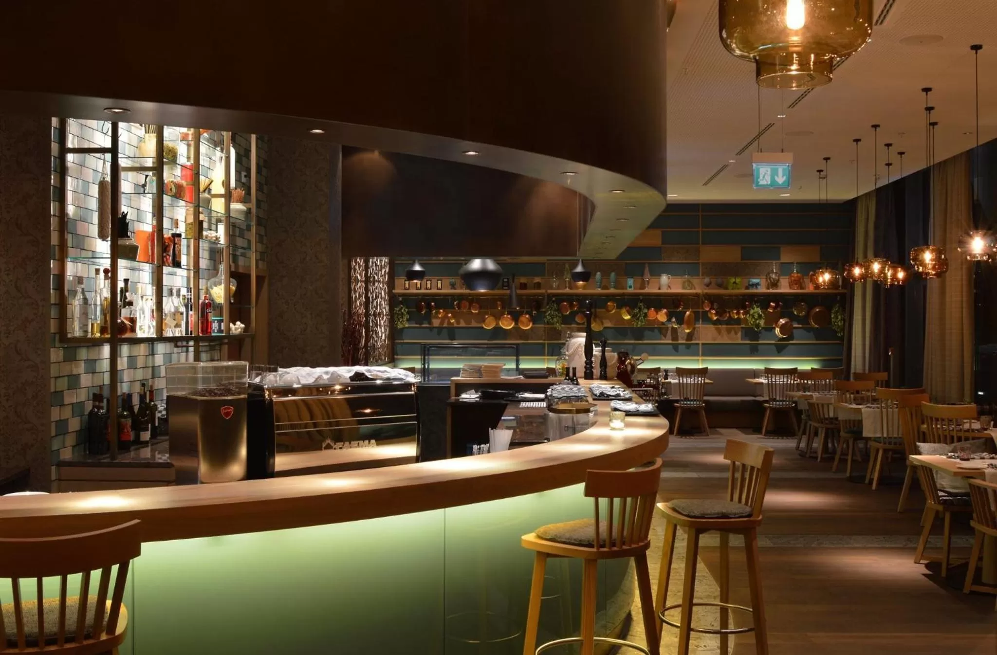 Restaurant/places to eat in AlpenGold Hotel Davos