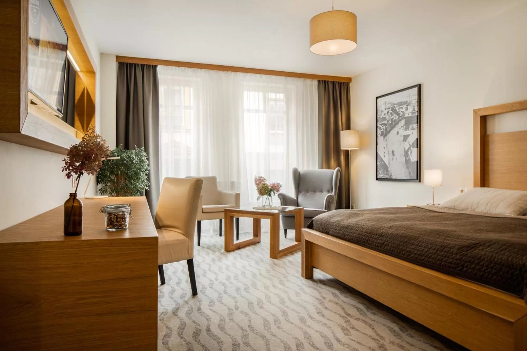 Photo of the whole room, Bed in Hygge Hotel U Zvonu