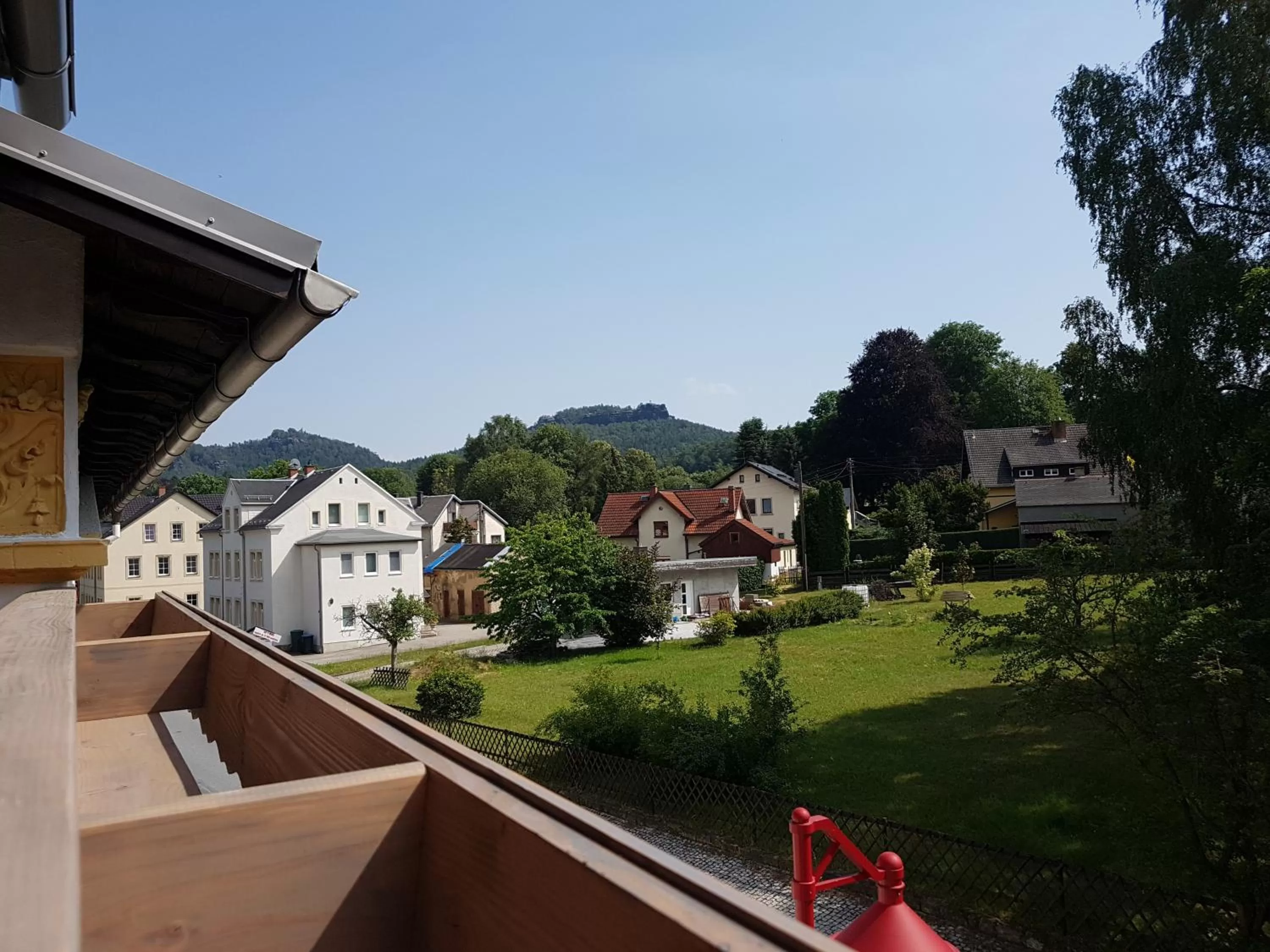Balcony/Terrace in Sennerhütte Landhotel