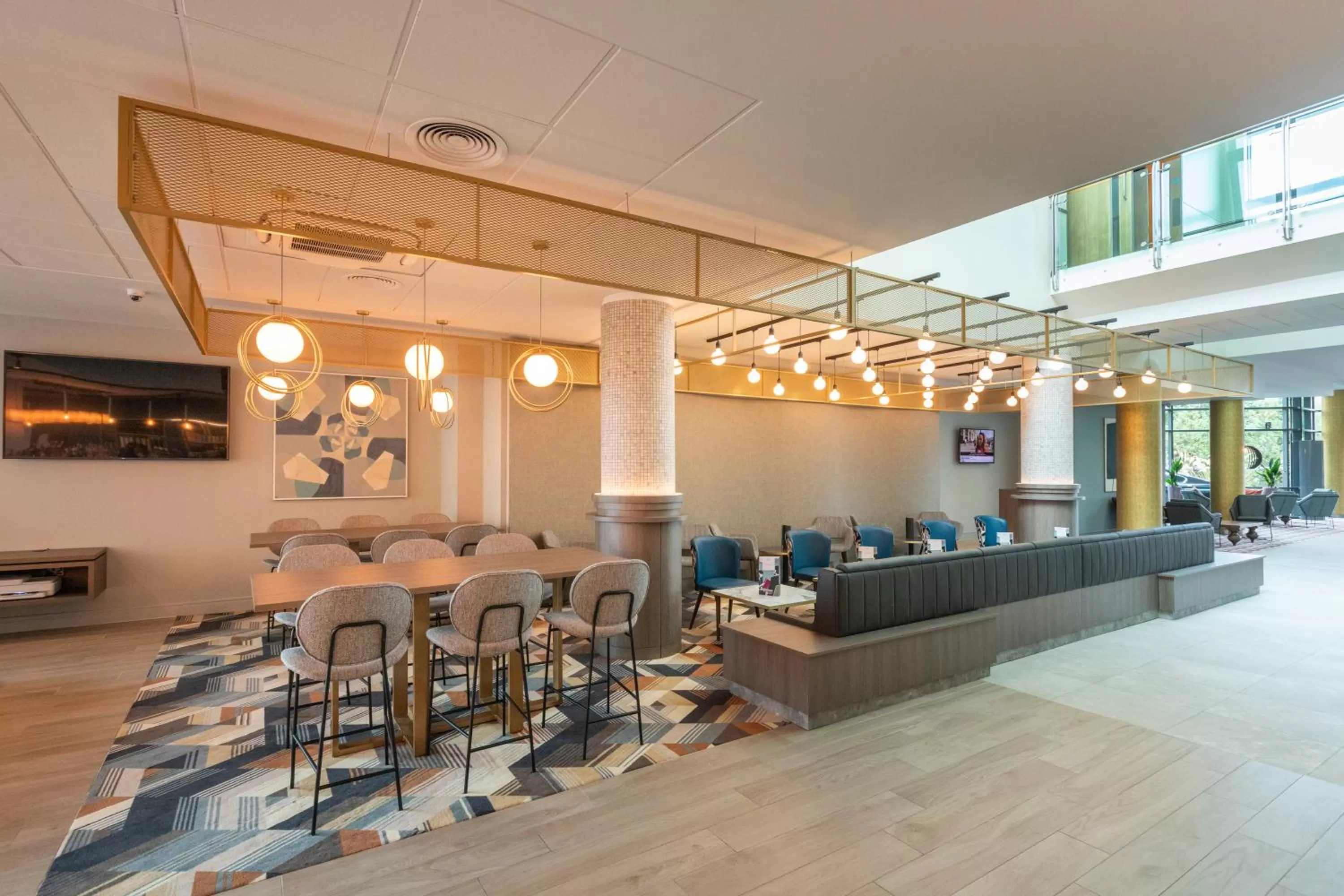 Lobby or reception in Crowne Plaza Birmingham NEC by IHG