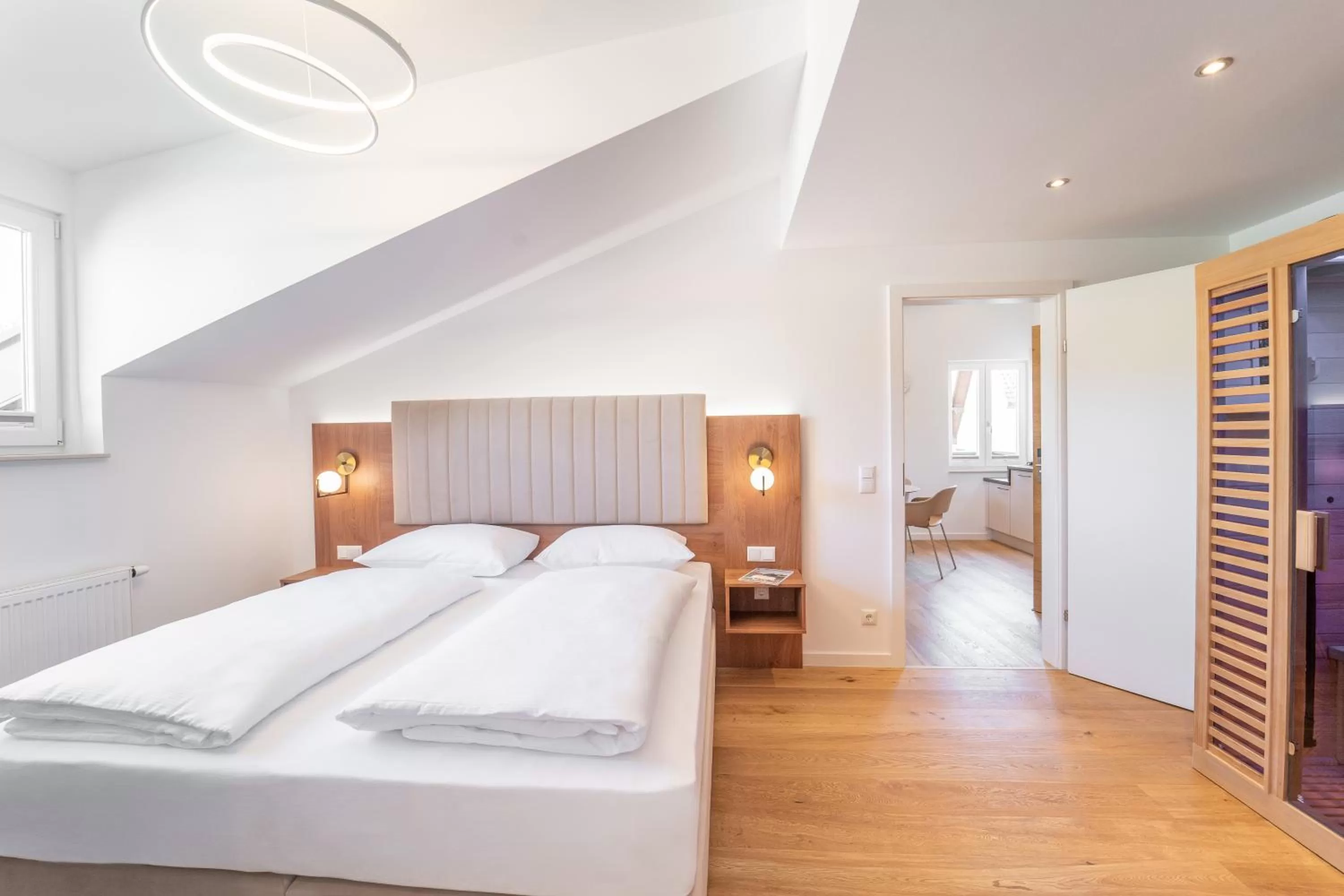 Apartment with Infrared Cabin and Balcony in das mondsee