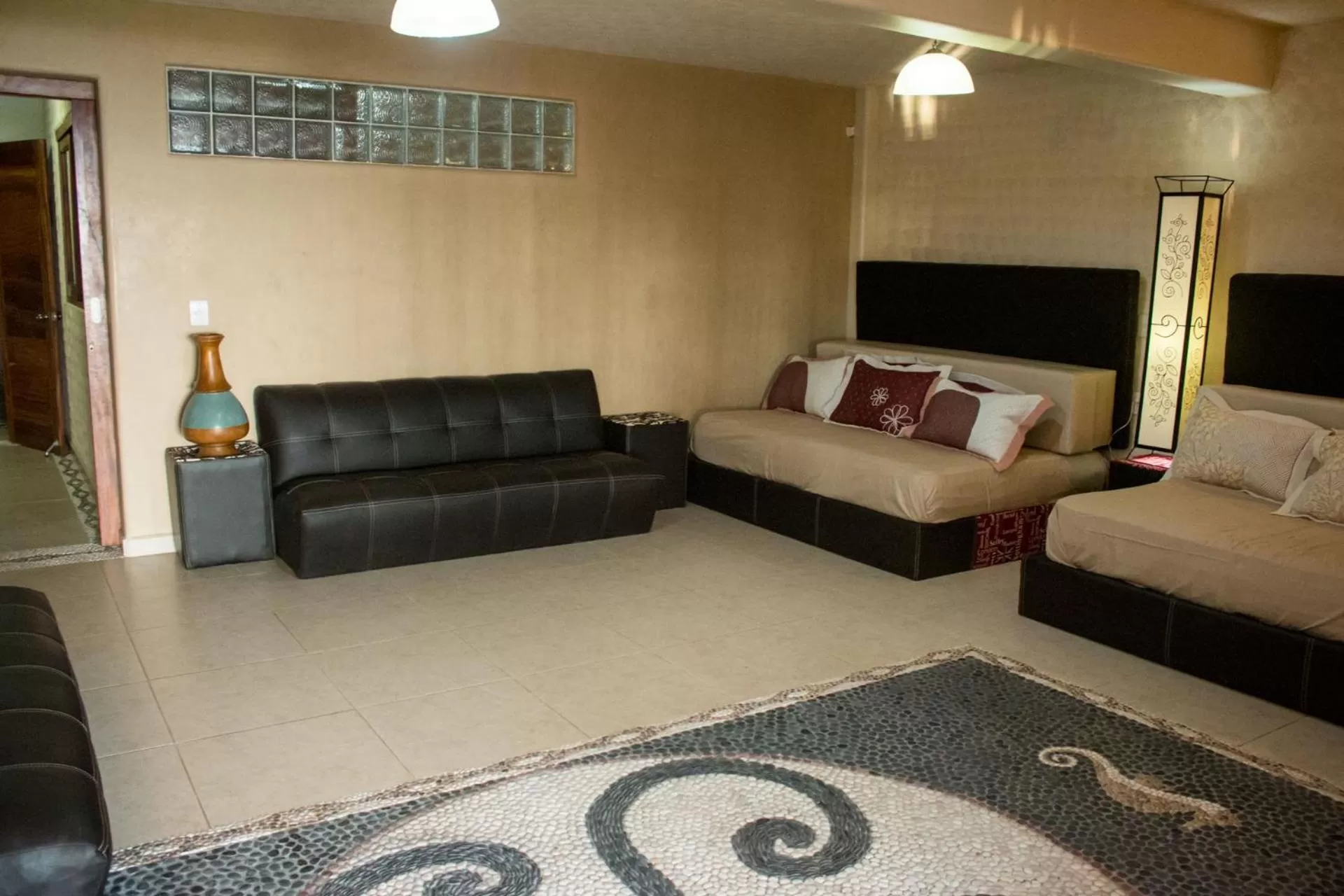 Seating area in Hotel Villas Punta Blanca