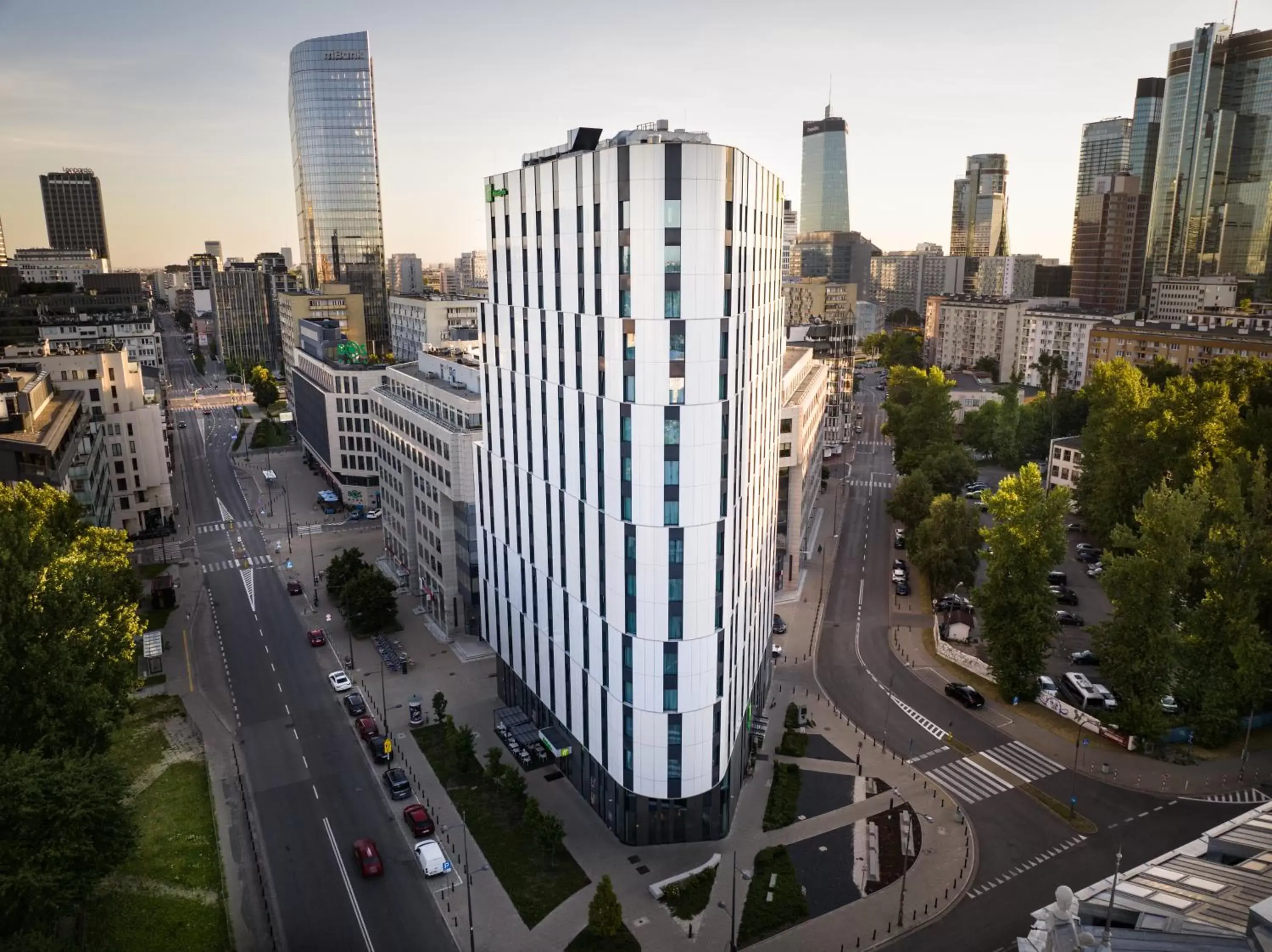 Property building in Holiday Inn - Warsaw City Centre, an IHG Hotel