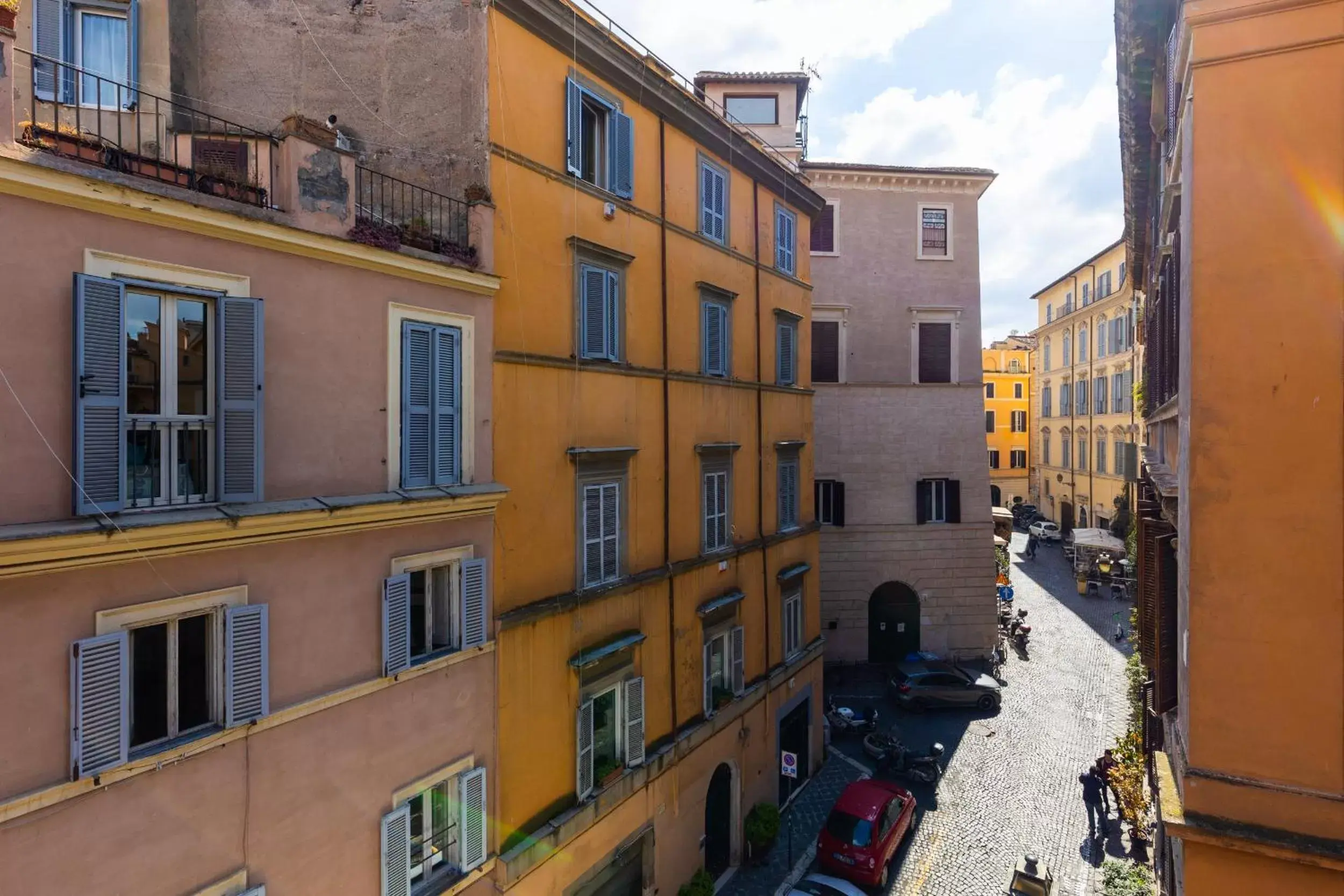 City view in Navona Open Space Apartments