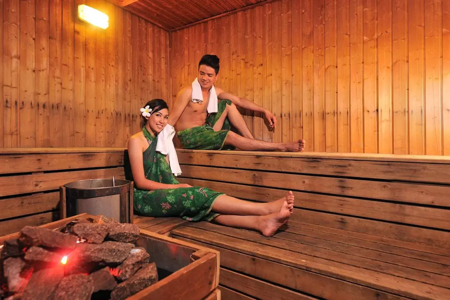 Sauna in Pulai Springs Resort Official