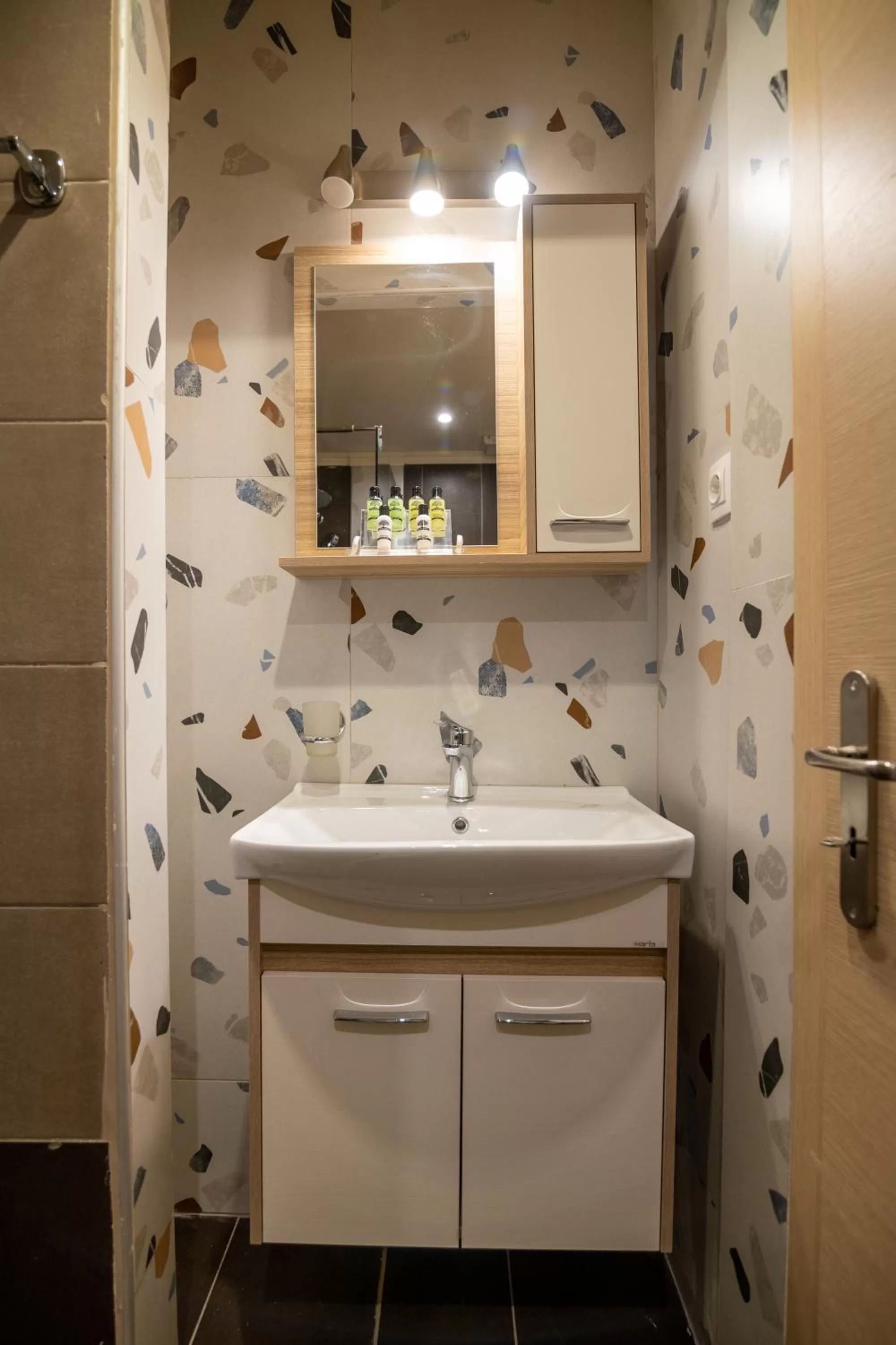 Bathroom in Votsalakia Hotel & Luxury Apartments