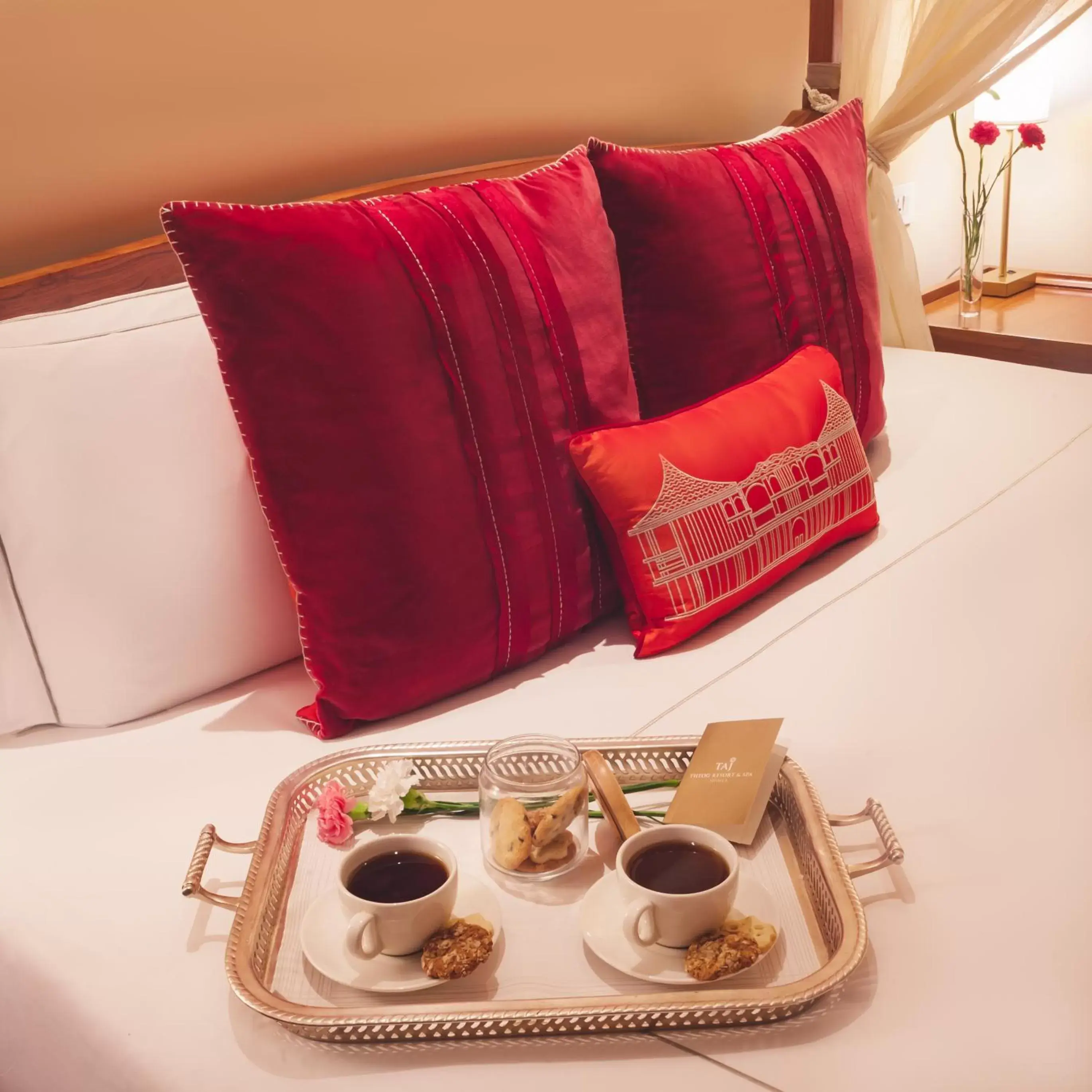 Bed in Taj Theog Resort & Spa Shimla