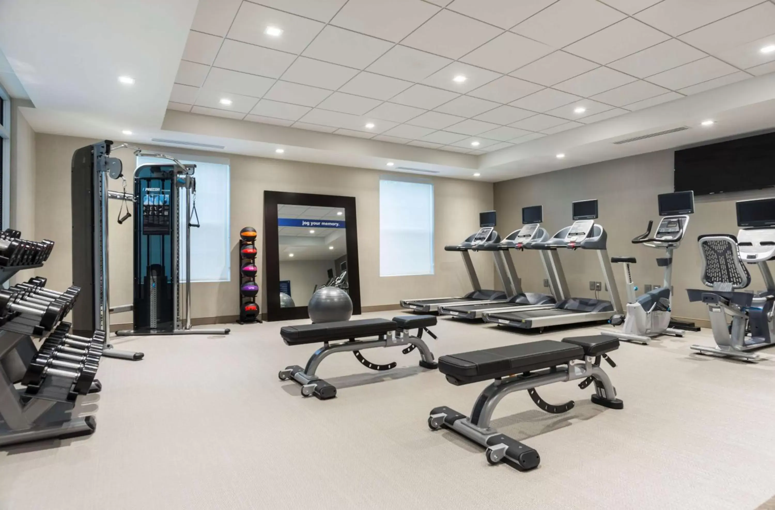 Fitness centre/facilities, Fitness Center/Facilities in Hampton Inn & Suites Bridgewater, NJ
