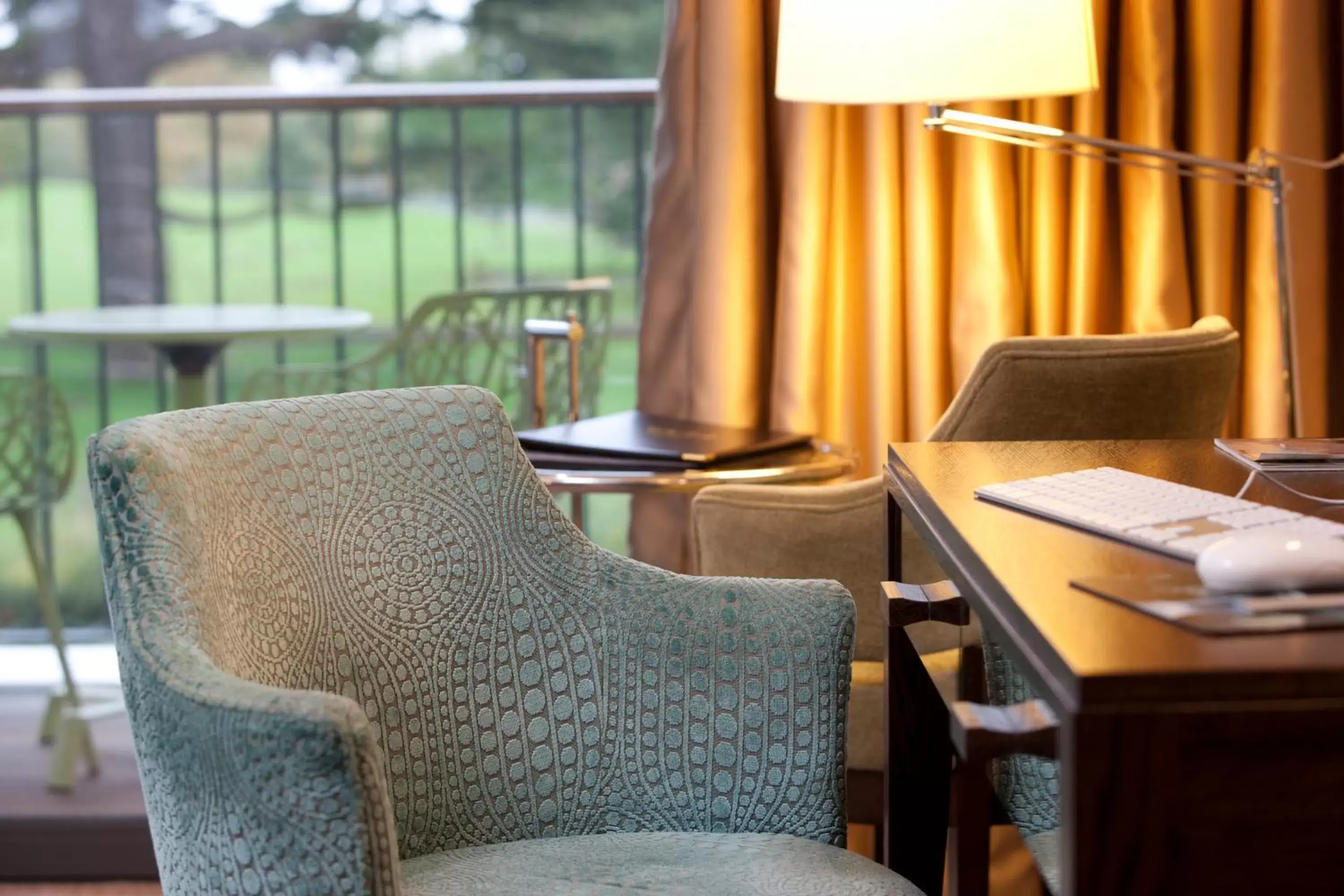 Seating Area in Wivenhoe House Hotel