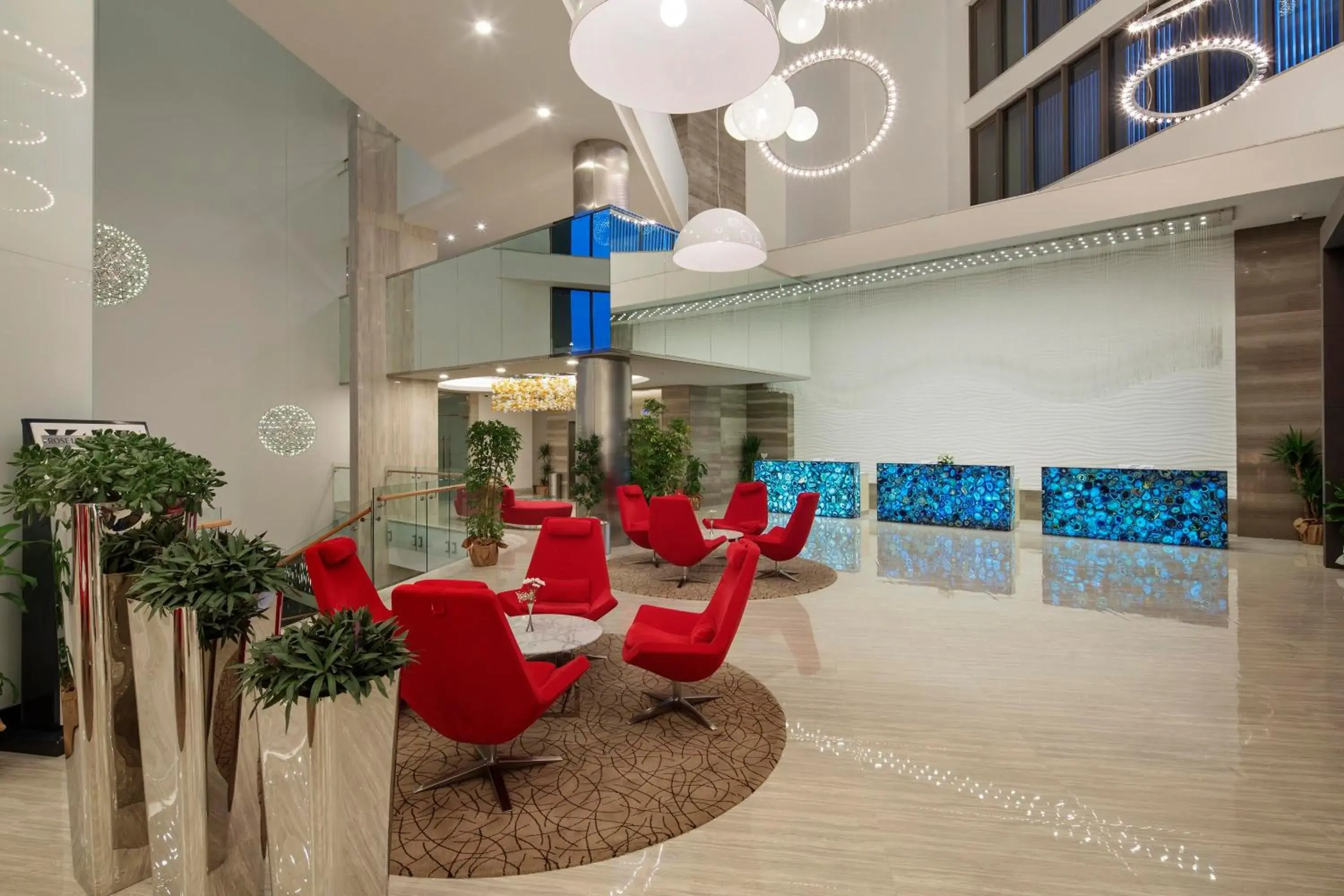 Lobby or reception in The Sense Deluxe Hotel