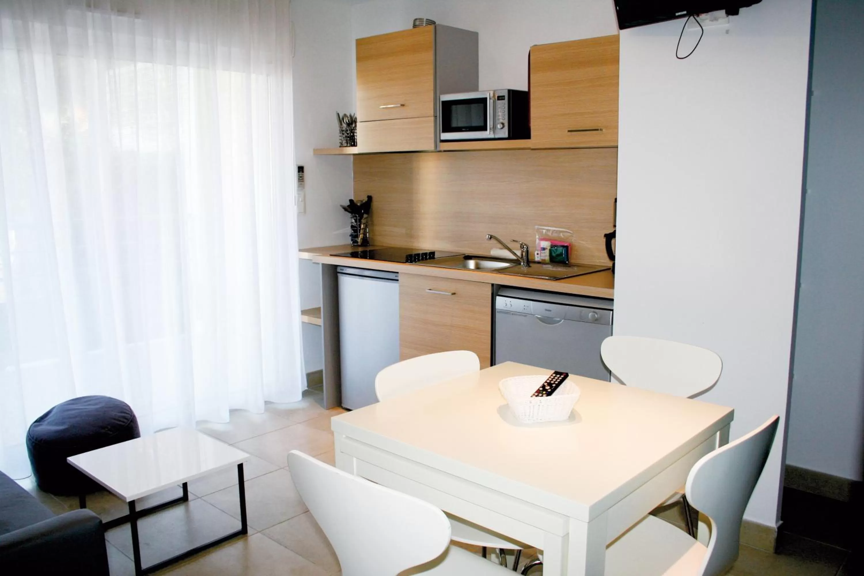 Kitchen or kitchenette in Résidence Thalacap