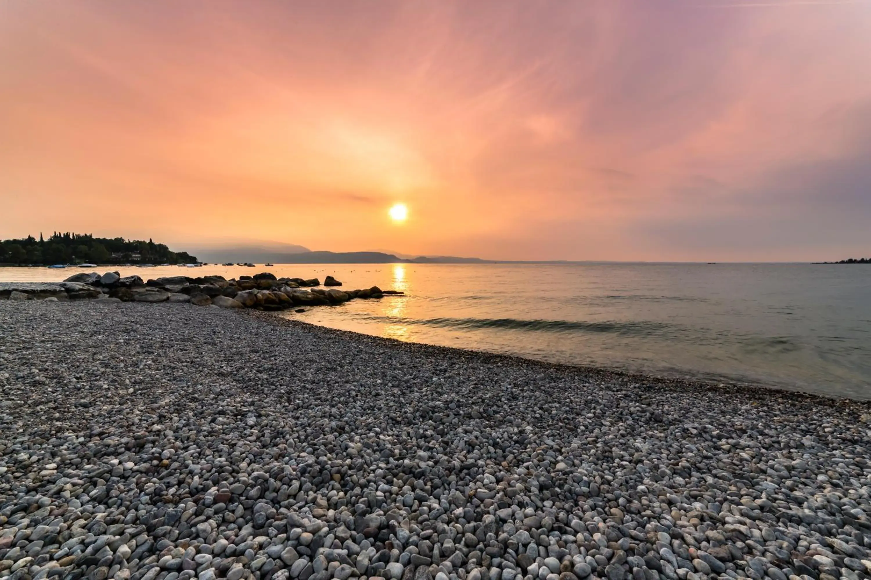 Beach, Sunrise/Sunset in Lamasu RioVerde - Lago di Garda