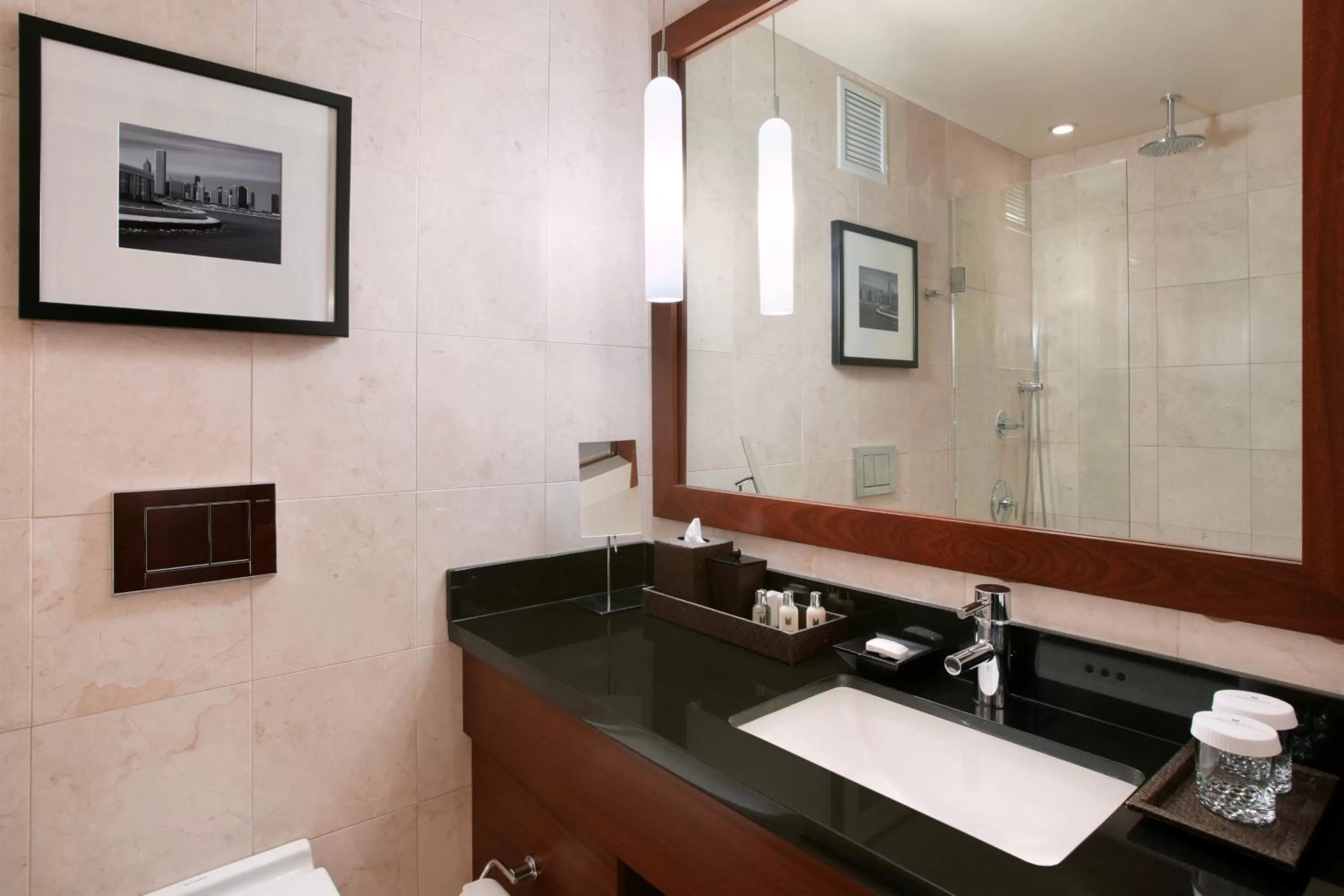 Bathroom in Millennium Knickerbocker Chicago