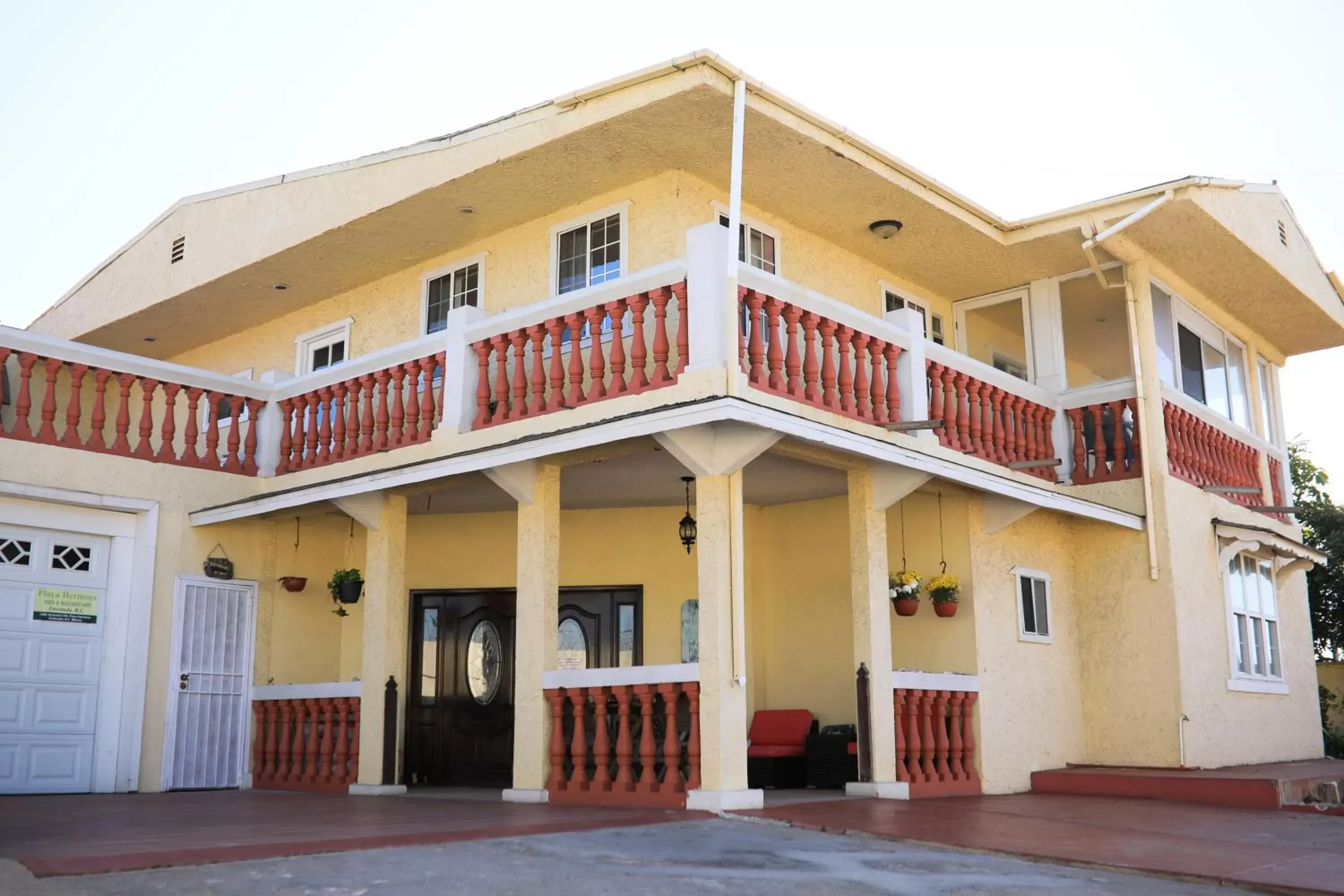 Facade/entrance, Property Building in Playa Hermosa Inn at the beach