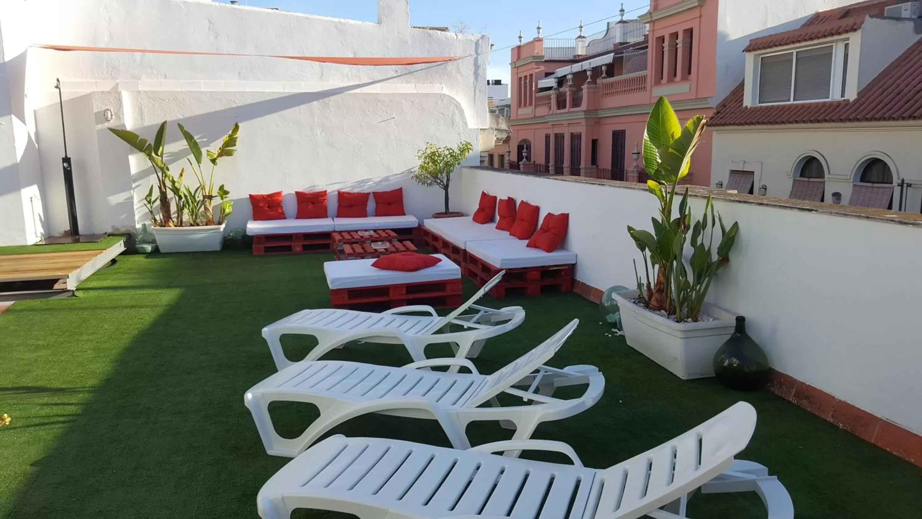 Swimming pool, Patio/Outdoor Area in Hotel y Apartamentos Doña Lola