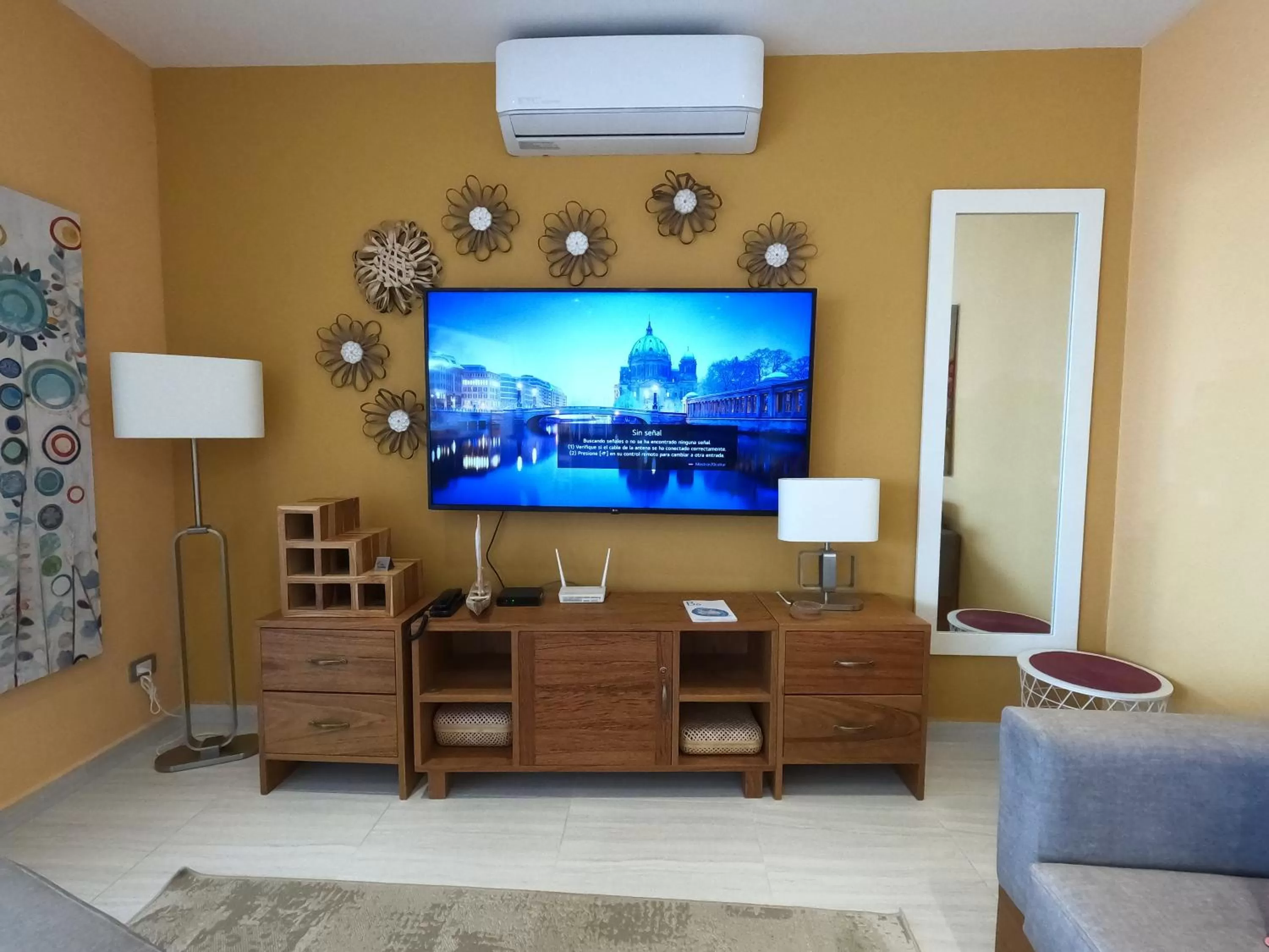 TV/Entertainment Center in Nicole ApartHotel