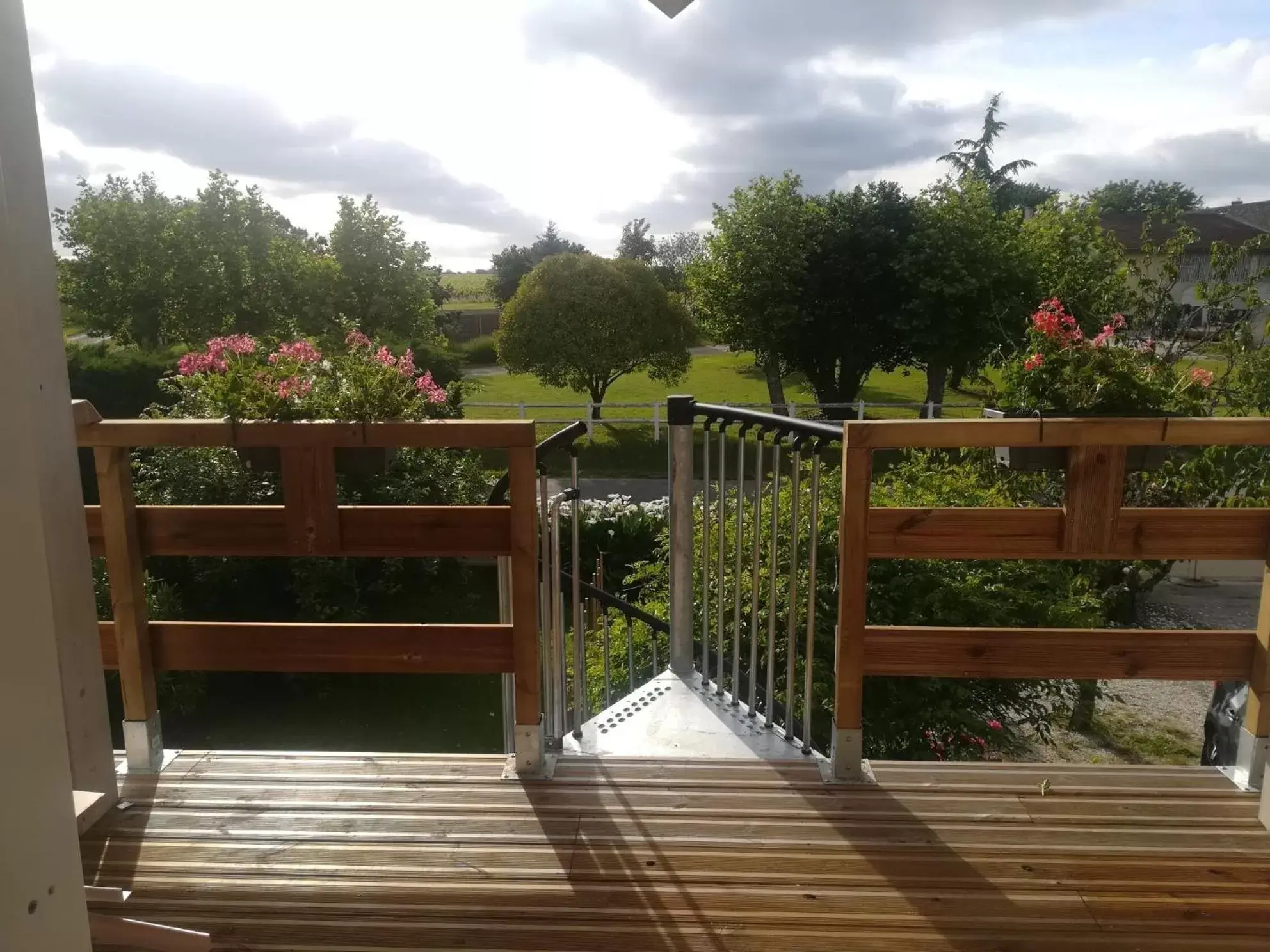 Balcony/Terrace in Les Arums de Fondeminjean