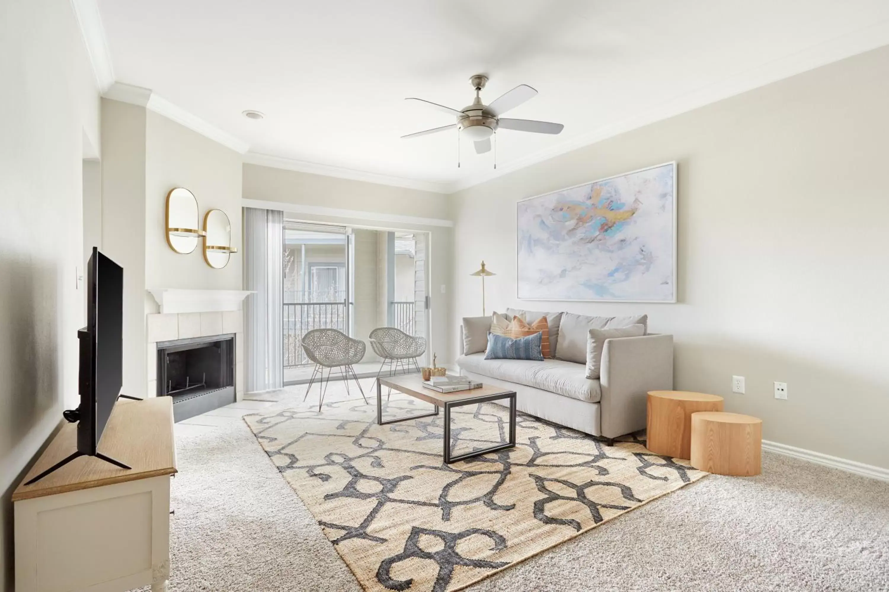 Living room, Seating Area in Sonder at Med Center