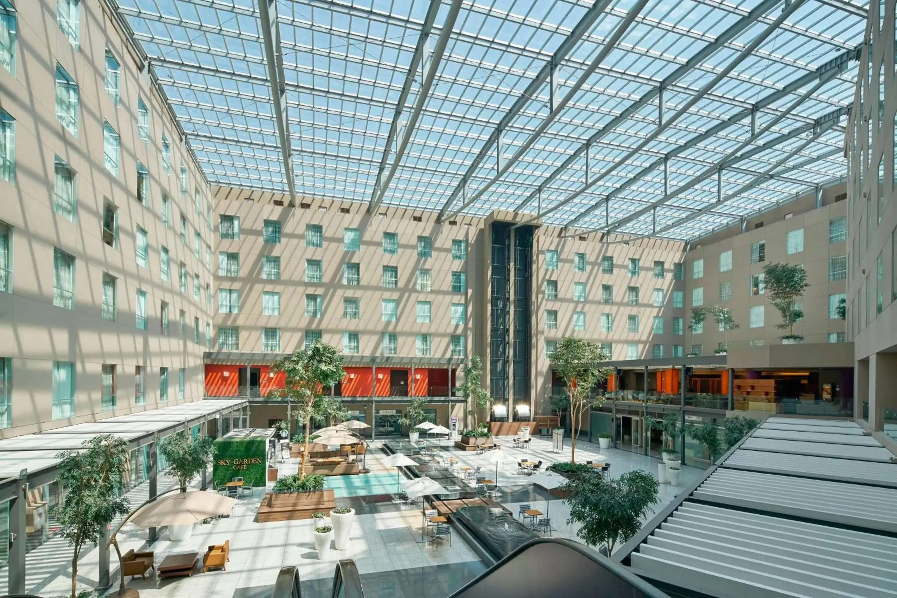 Lobby or reception, Restaurant/Places to Eat in Courtyard by Marriott Mexico City Airport