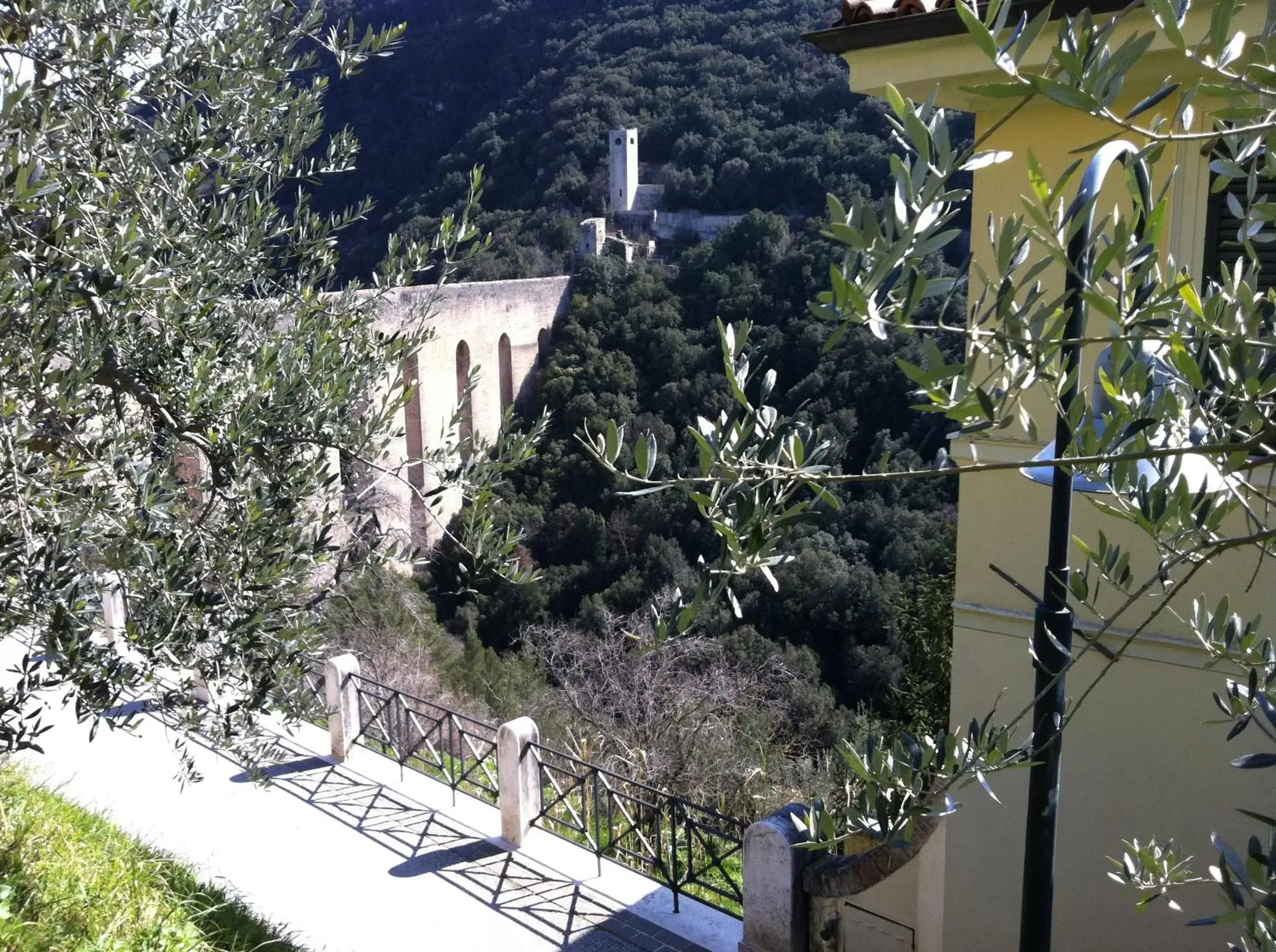 Balcony/Terrace, Bird's-eye View in Hotel Gattapone