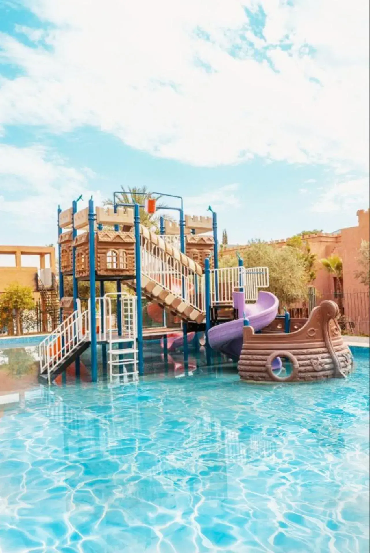 Swimming pool, Water Park in Grand Mogador Agdal