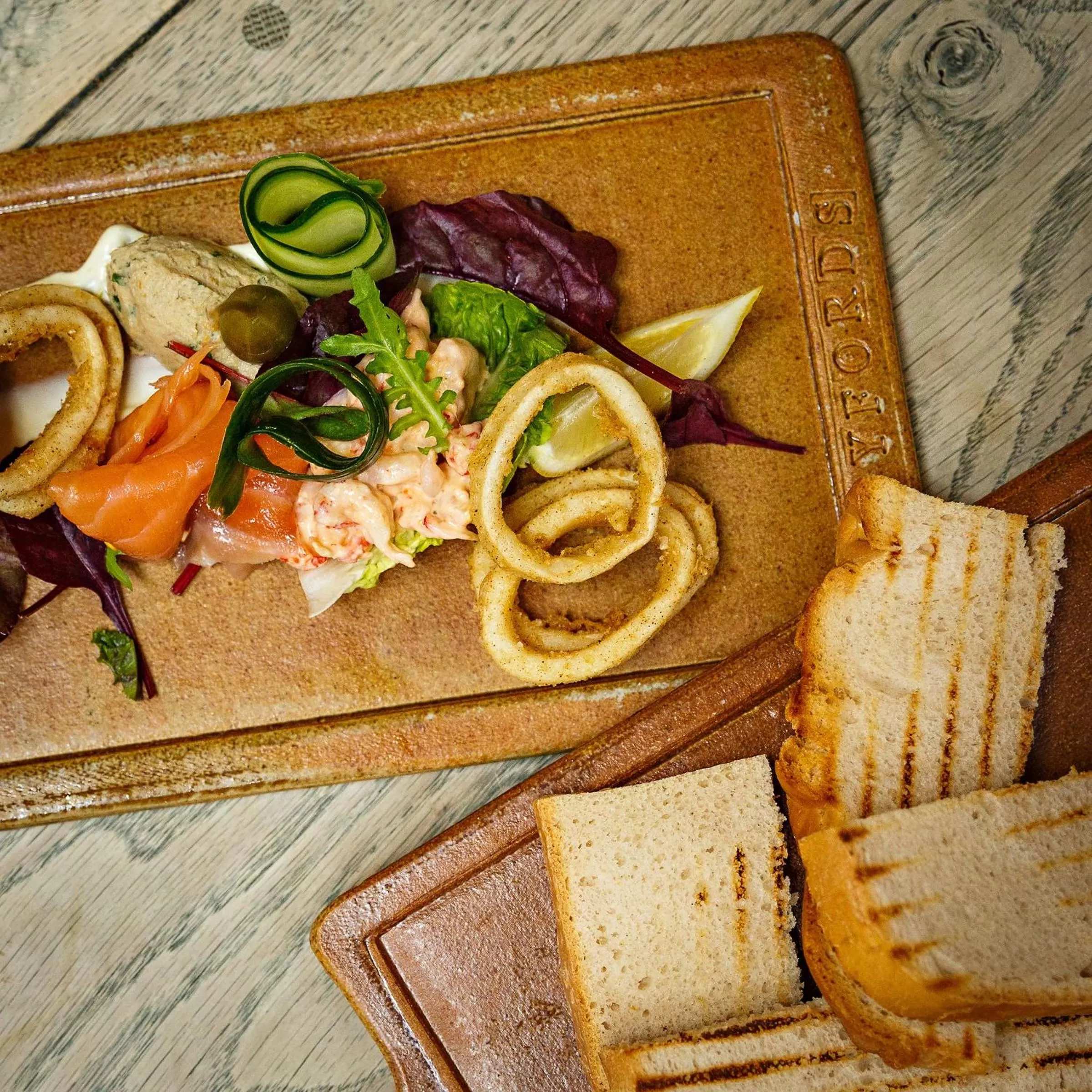 Food close-up in Byfords