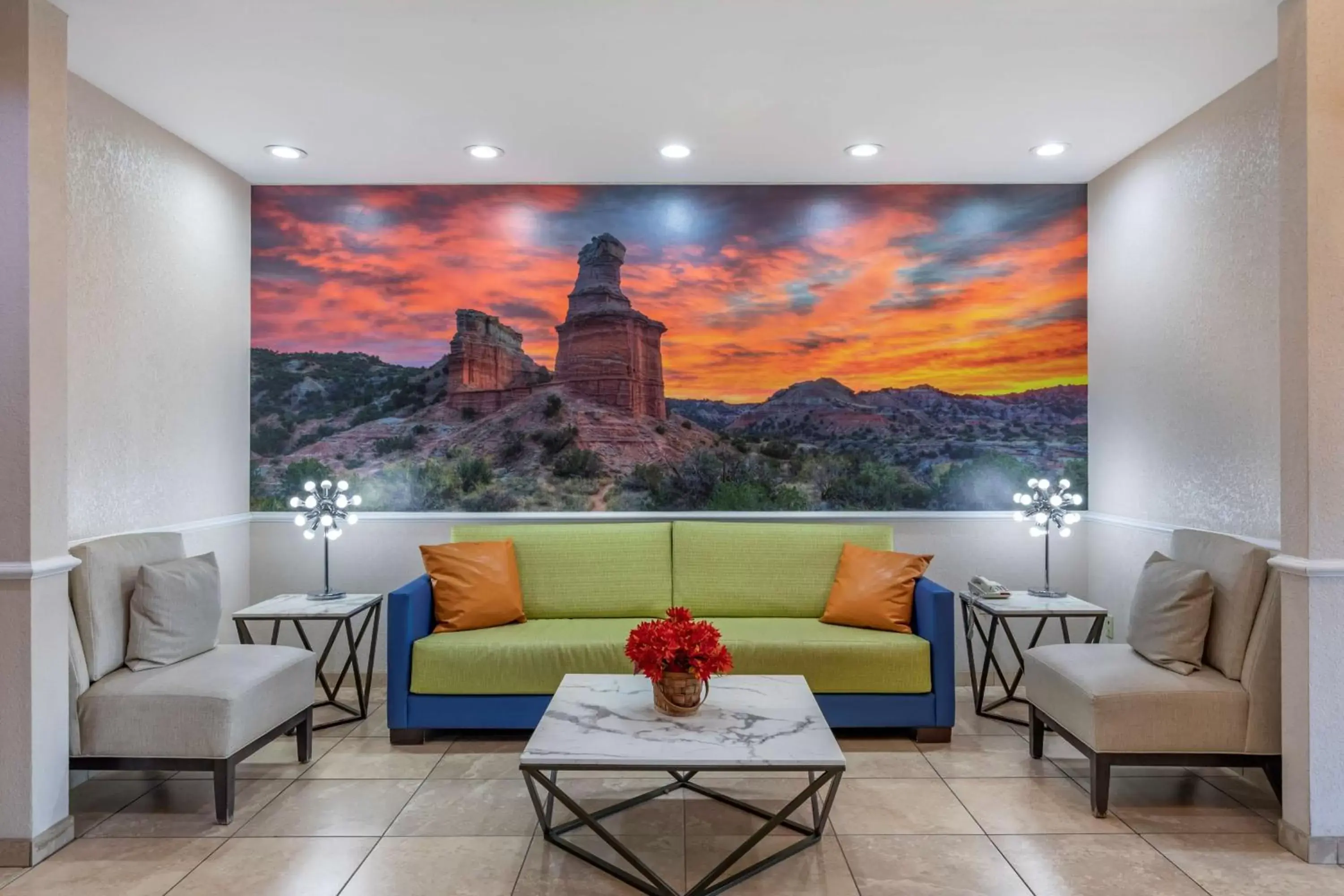Lobby or reception in Best Western Palo Duro Canyon Inn & Suites