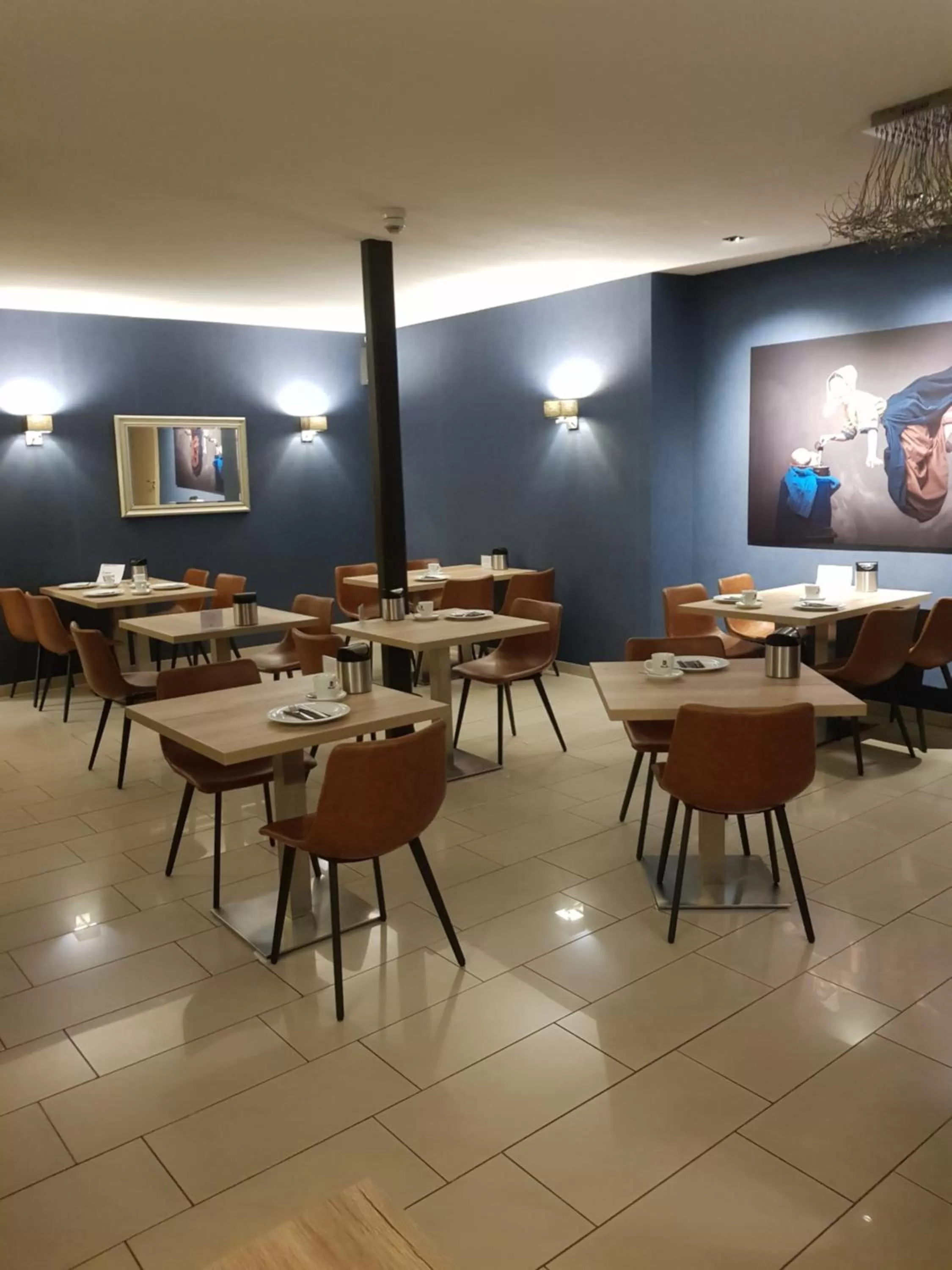 Breakfast in Hotel Restaurant Fritz