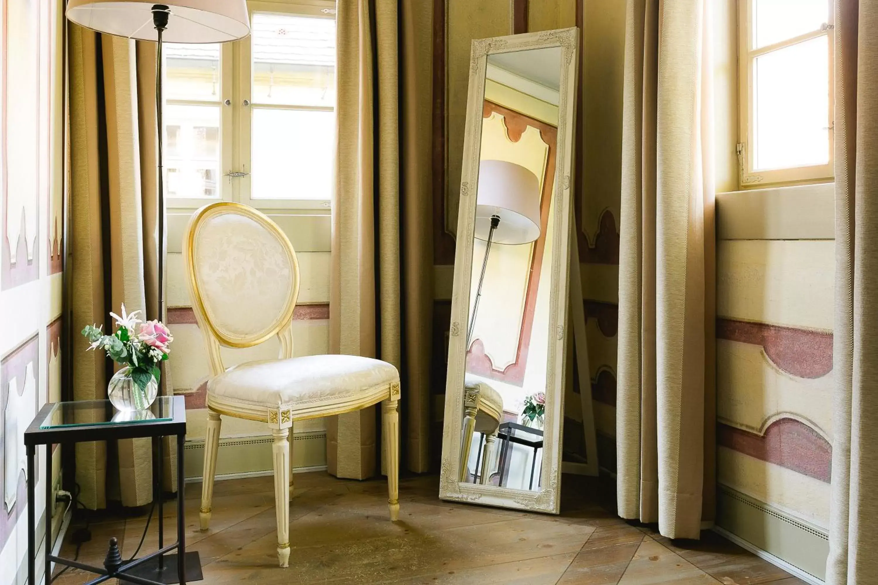 Decorative detail, Bathroom in Hotel Villa Sorgenfrei & Restaurant Atelier Sanssouci