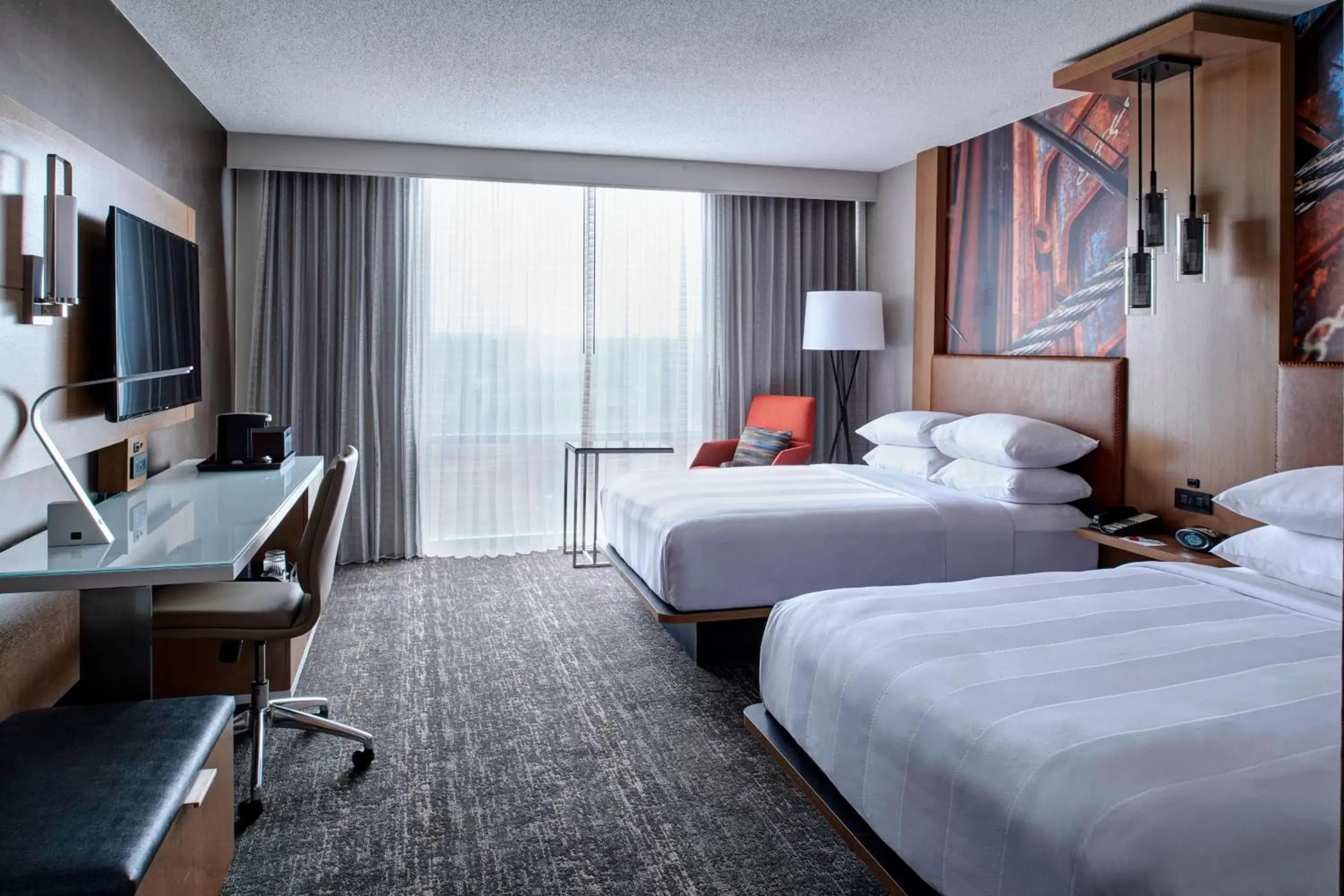 Queen Room with Two Queen Beds - Hearing Accessible in Auburn Hills Marriott Pontiac Queen Room with Two Queen Beds - Hearing Accessible in Auburn Hills Marriott Pontiac