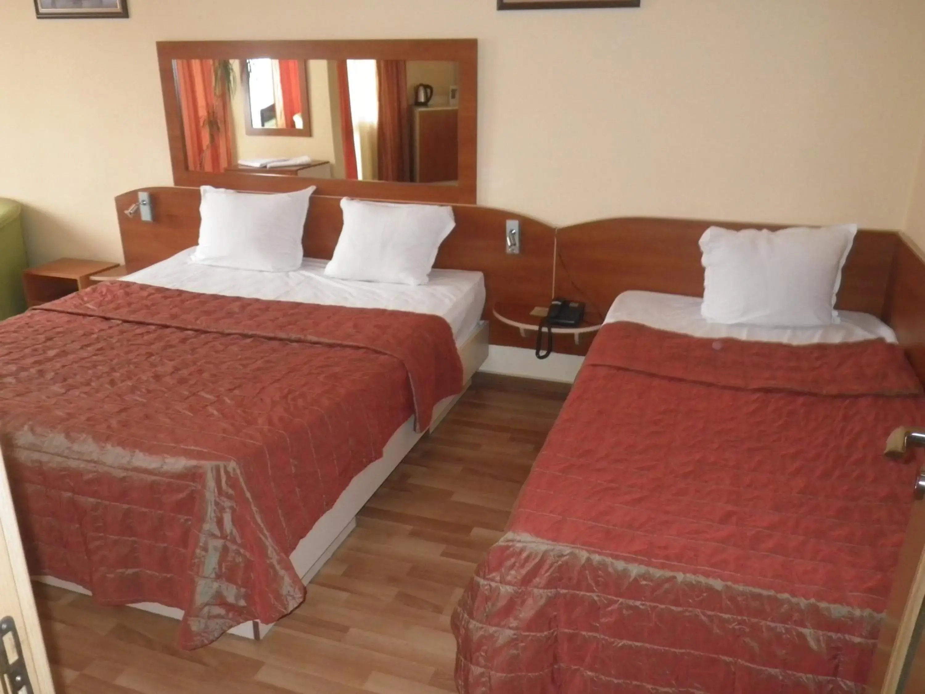 Bed in Hotel Palitra